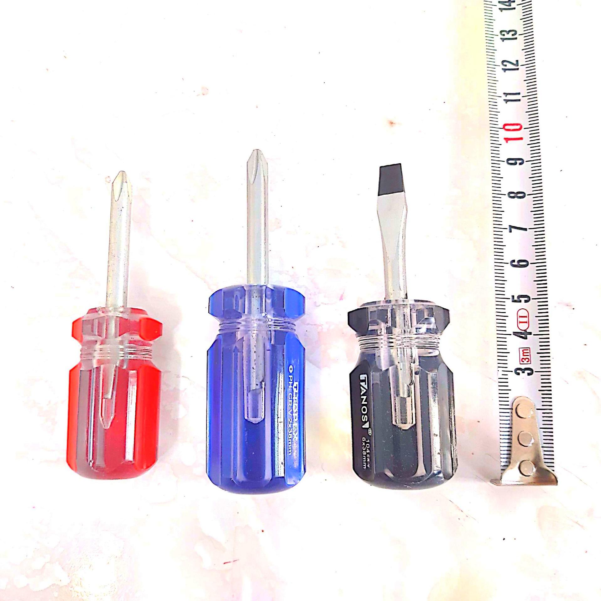 پیچ گوشتی چهارسو کوچک 3 عدد