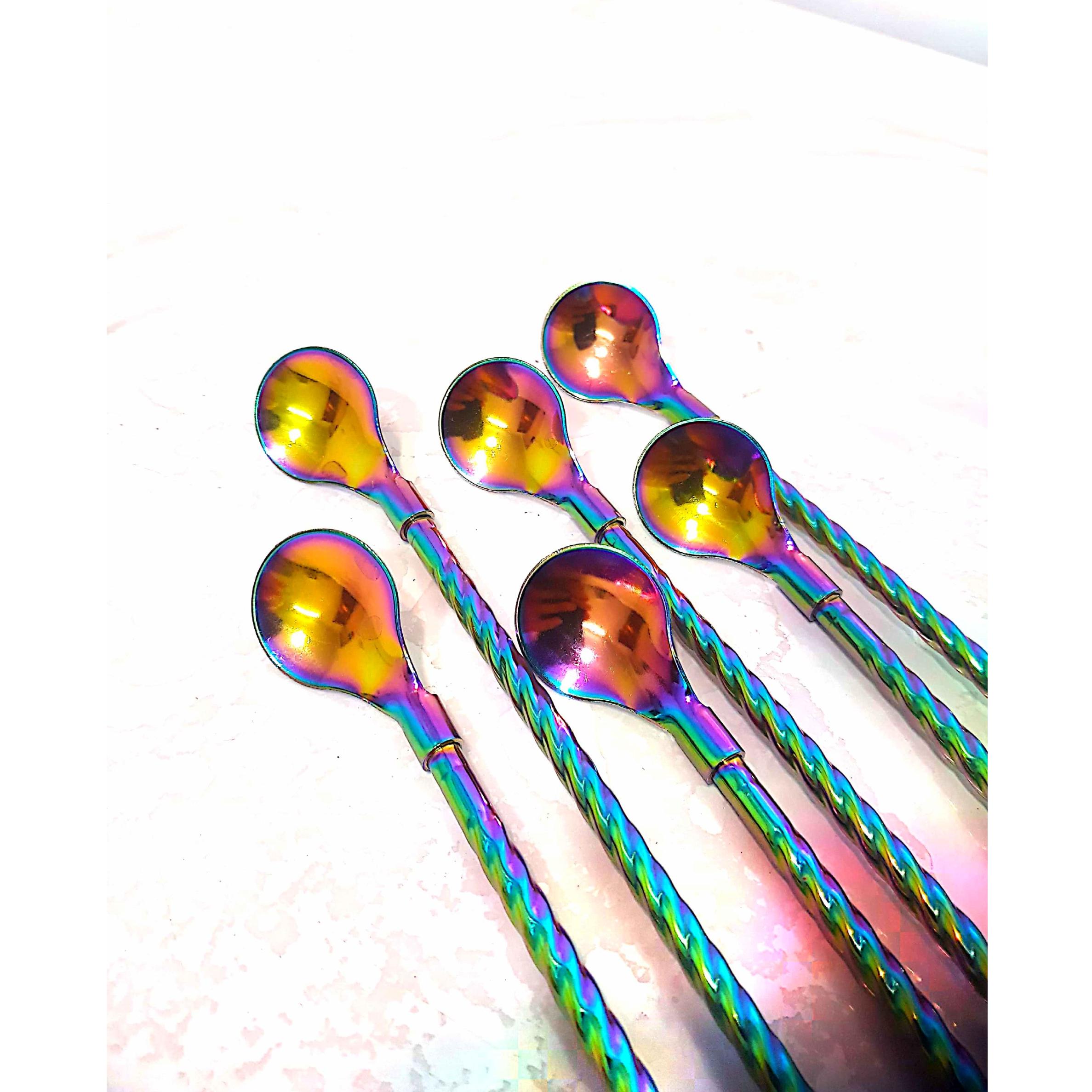 نی استیل هفت رنگ یک دست