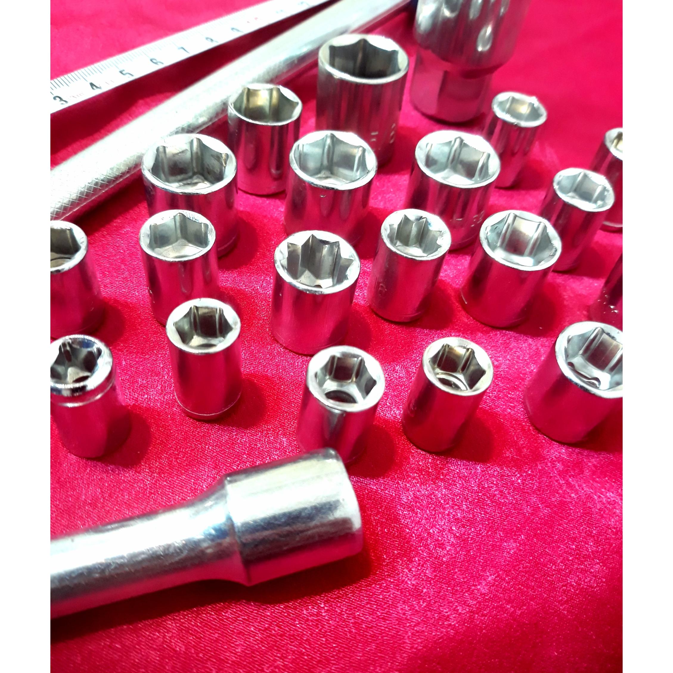 آچار جغجغه و بکس 24 عدد