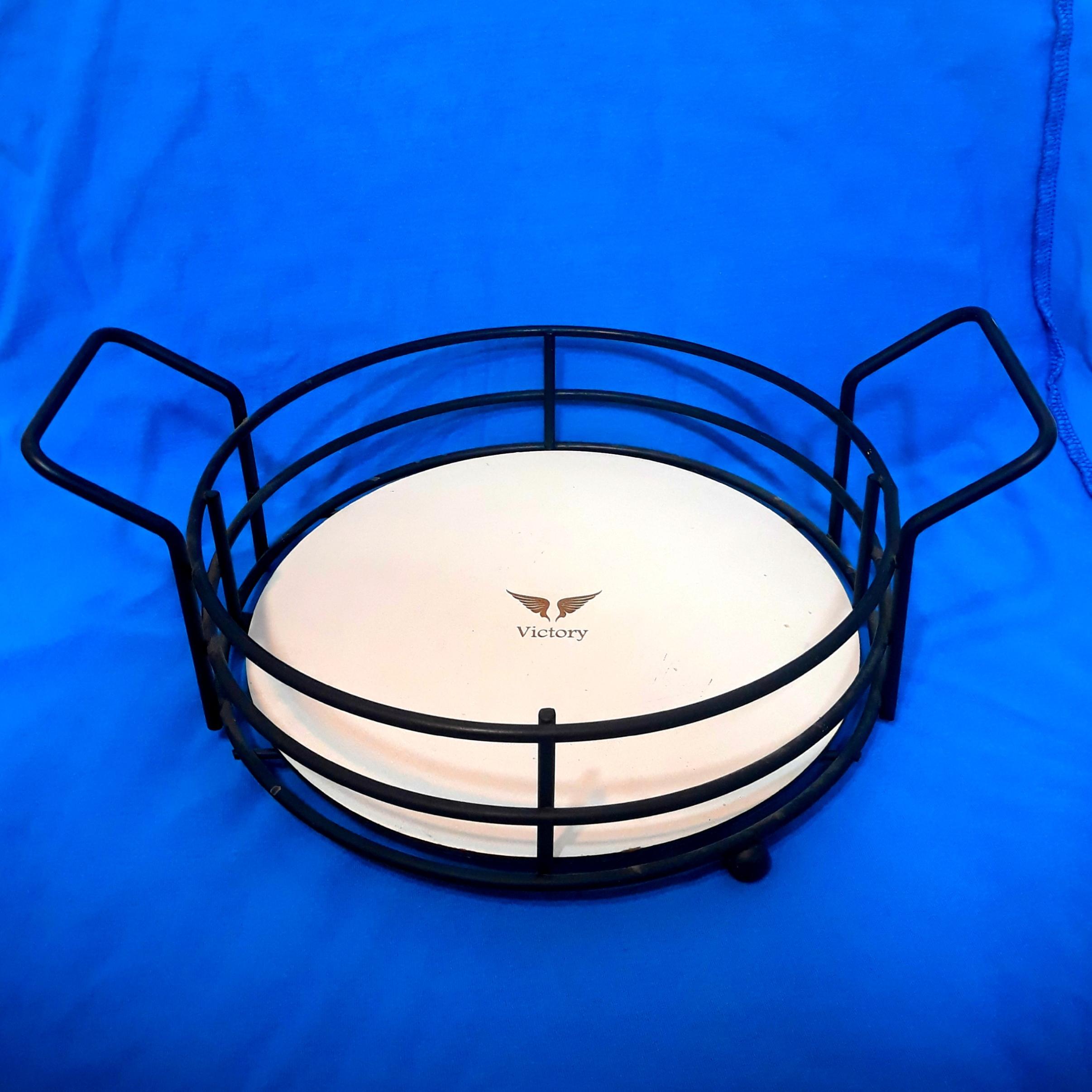 سبد فلزی گرد