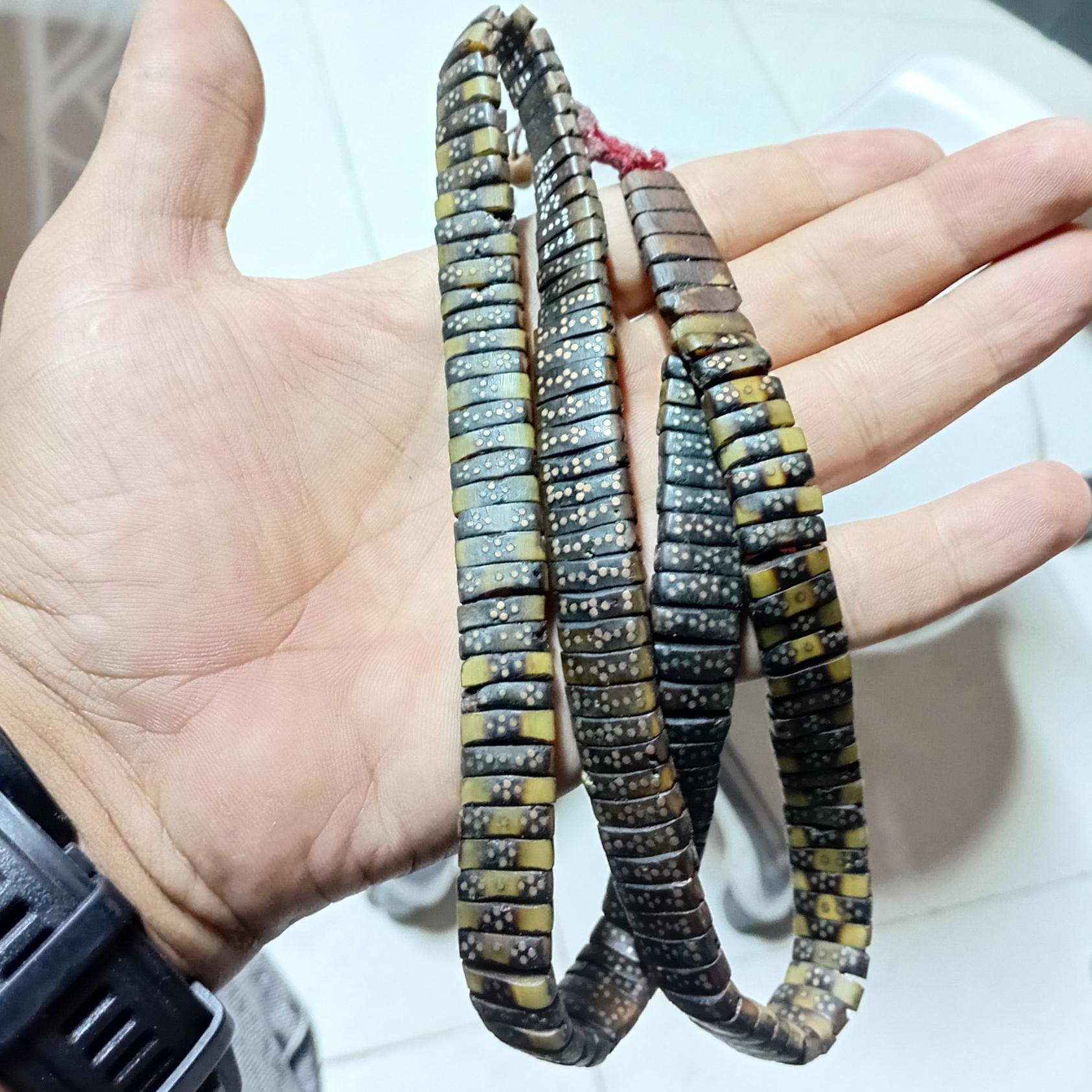 تسبیح دانه خرما مس کوب