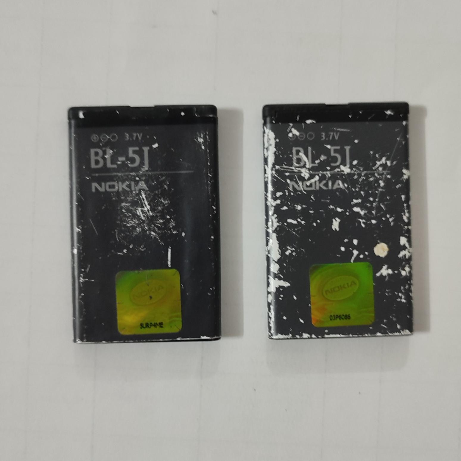 2 عدد باتری گوشی نوکیا x6 و 5800 اصلی