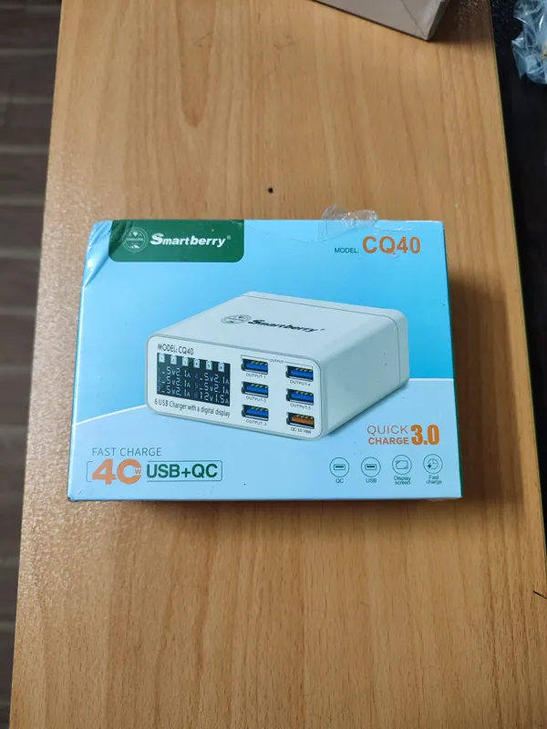 Usb شارژر 6 پورت 40w اورجینال فست شارژ