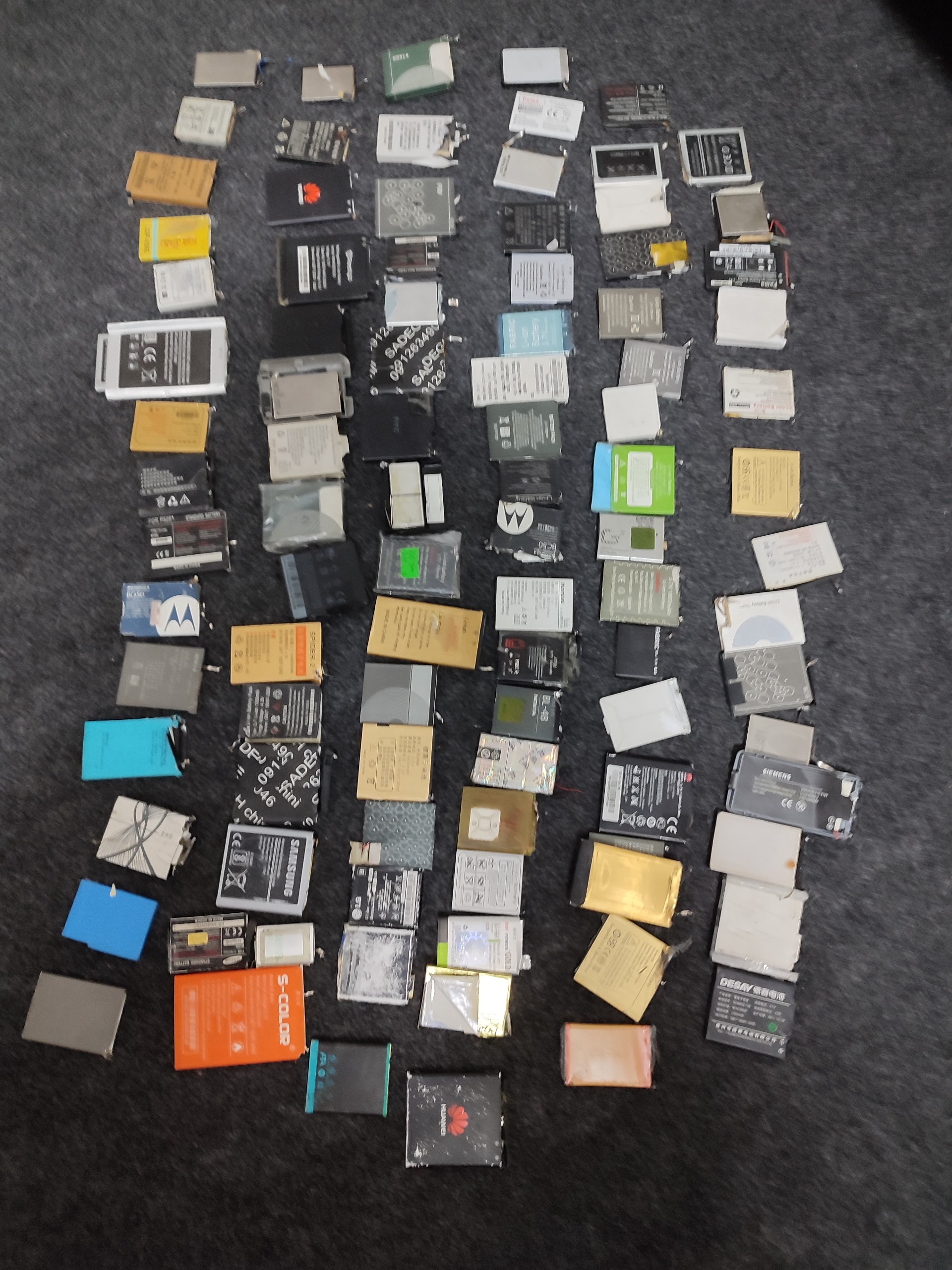 مزایده باتری بدون پلیت.مناسب ساخت باتری