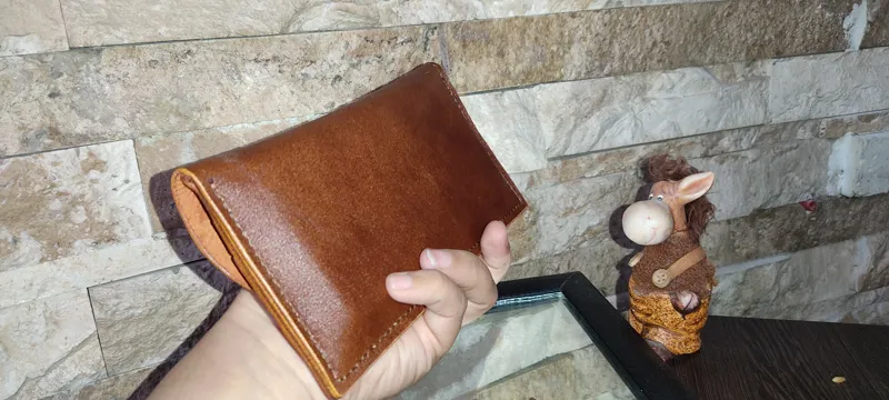 کیف پولی زنانه چرمی