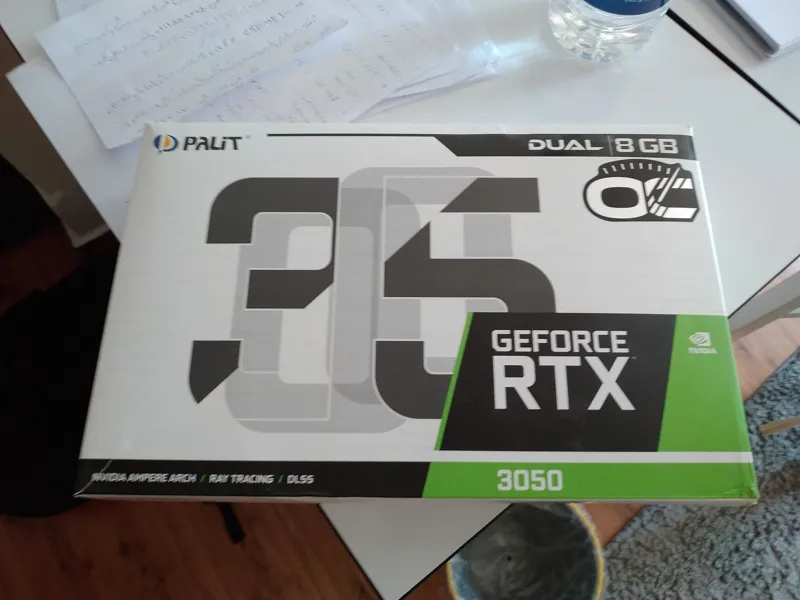 3050 palit 8gb / کارت گرافیک 3050