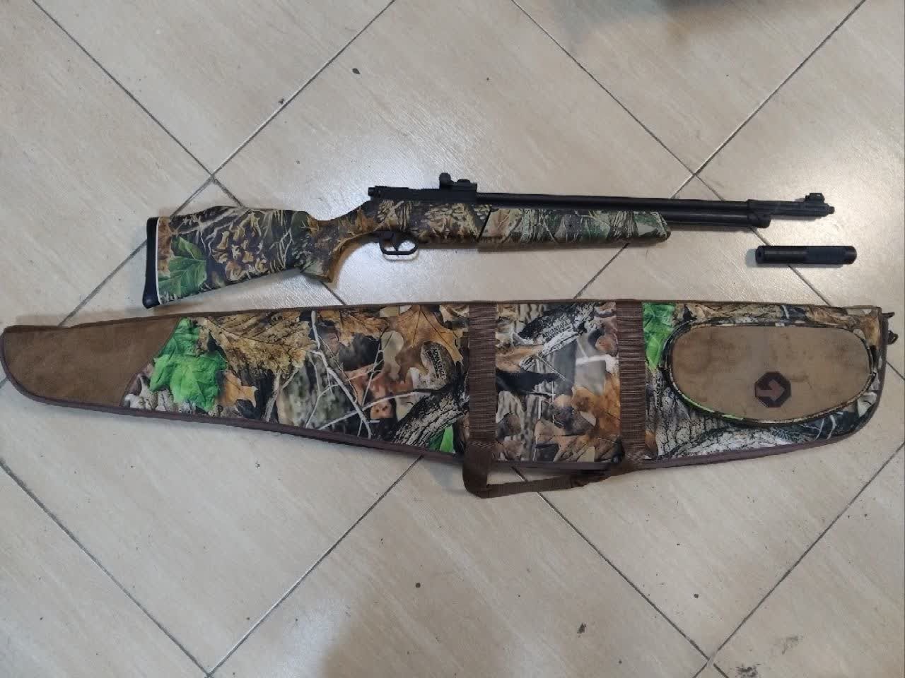 تفنگ بادی پمپ اکشن کالیبر 5.5