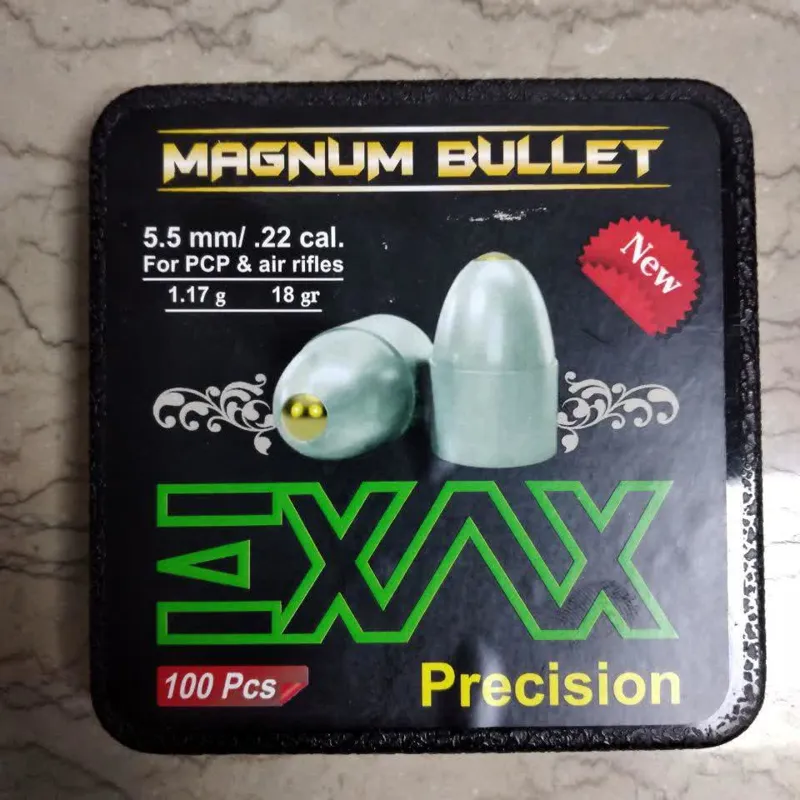 ساچمه اگزکس کالیبر 5٫5 (EXAX) گرین 18