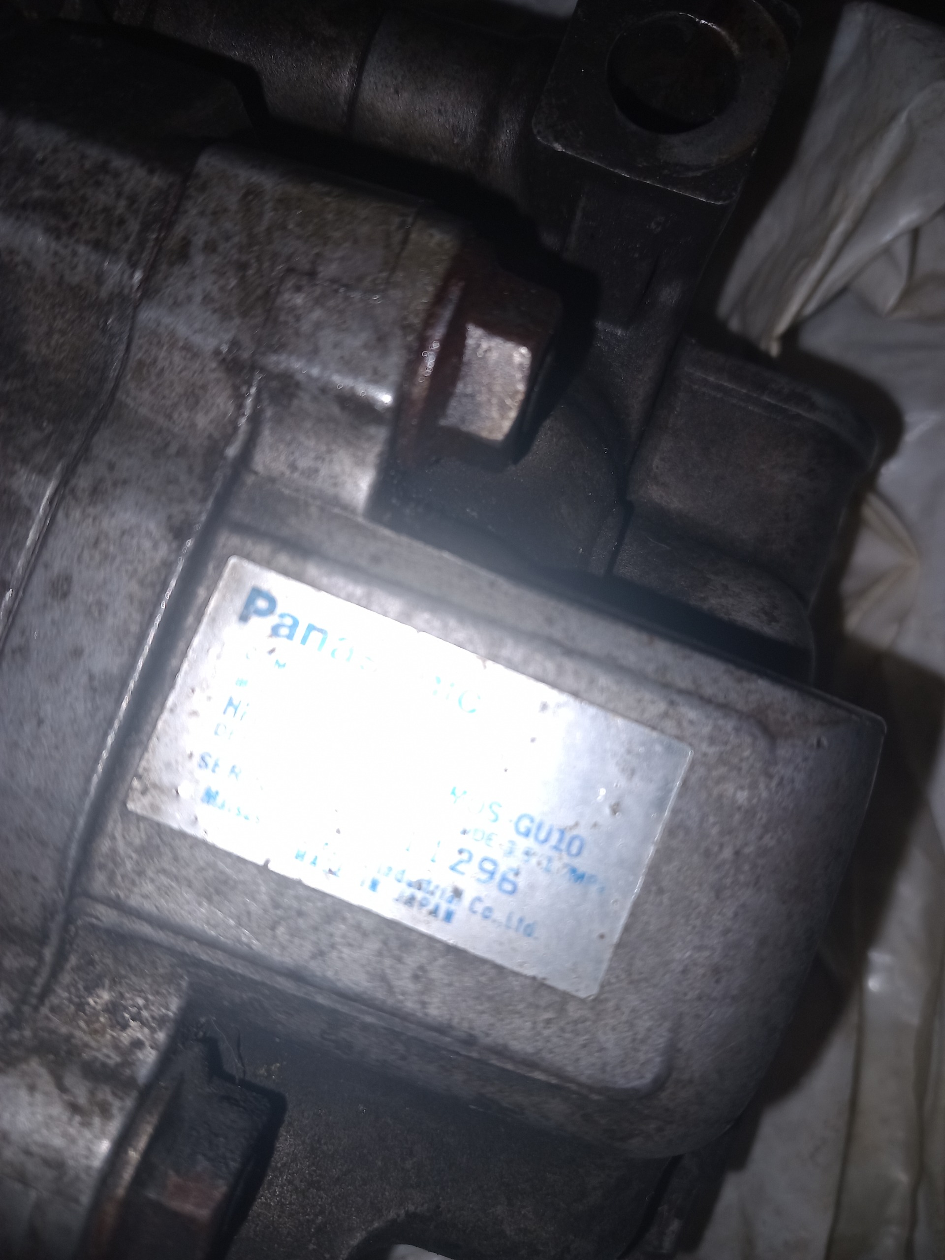 کمپرسور کولر مارک پاناسونیک