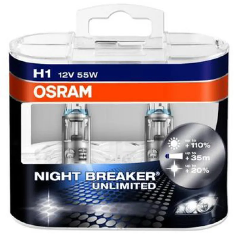 لامپ H1 - OSRAM آلمانی اصل night breaker unlimited
