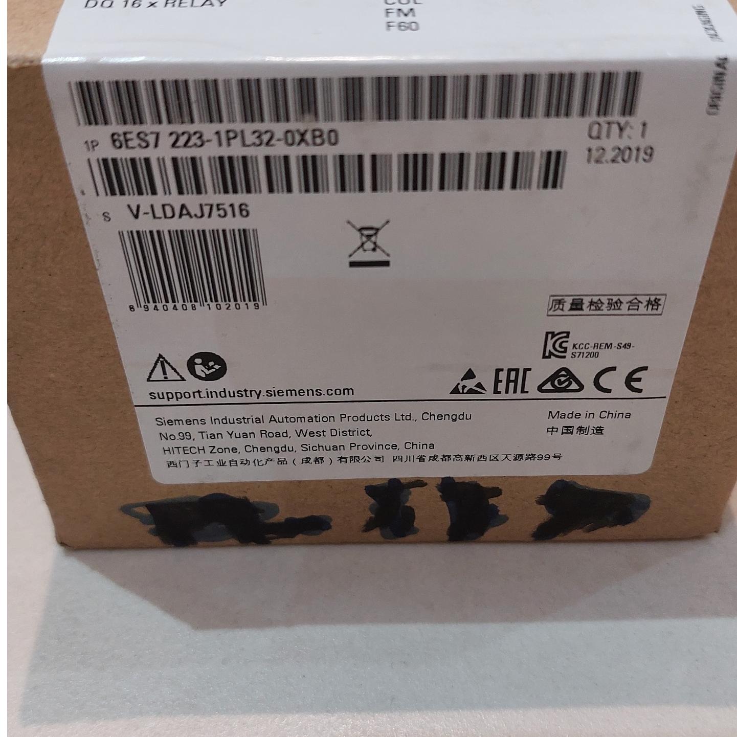 کارت ورودی خروجی دیجیتال زیمنس 6ES7223-1PL32-0XB0