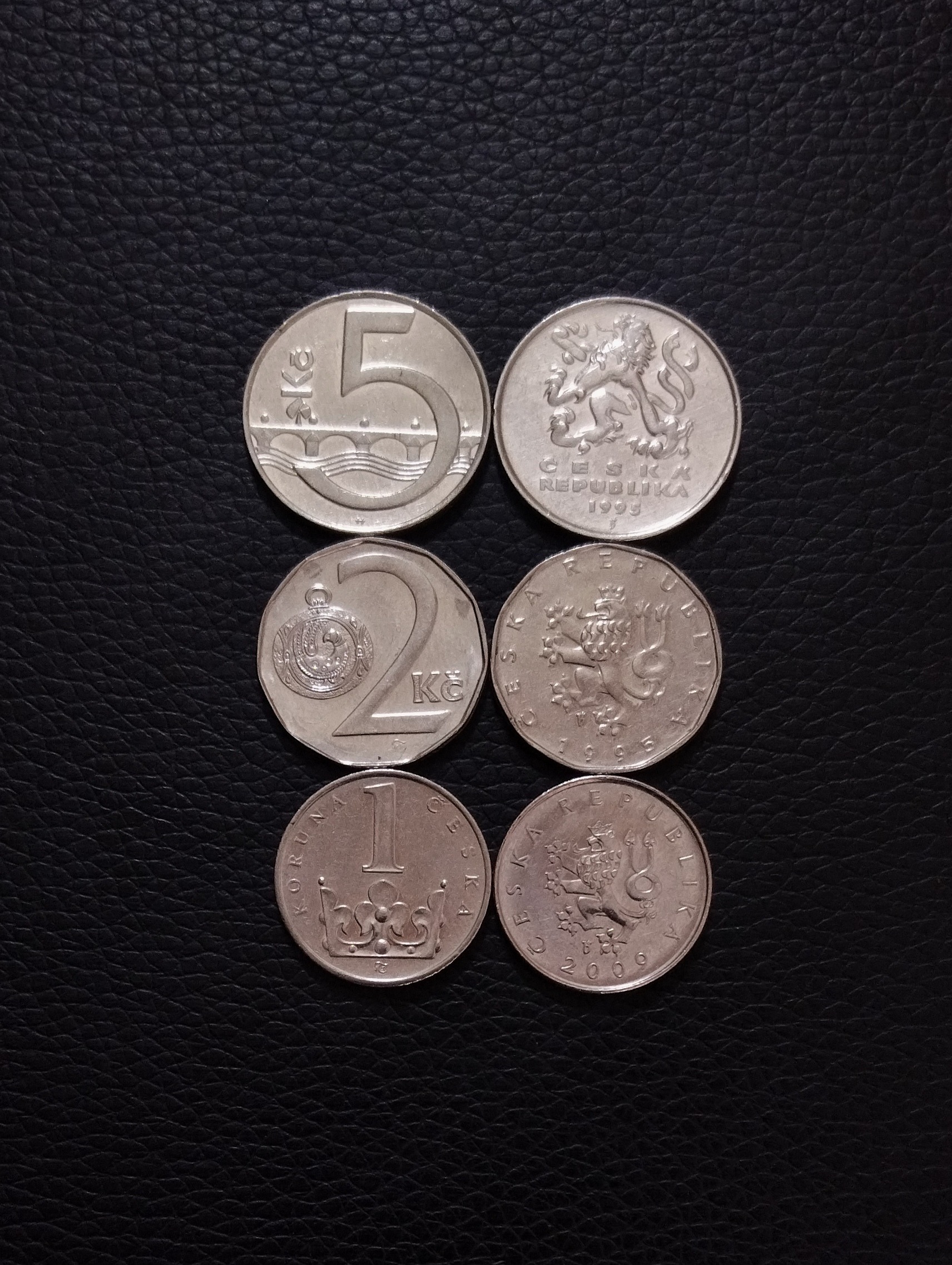 ست سکه های جمهوری چک