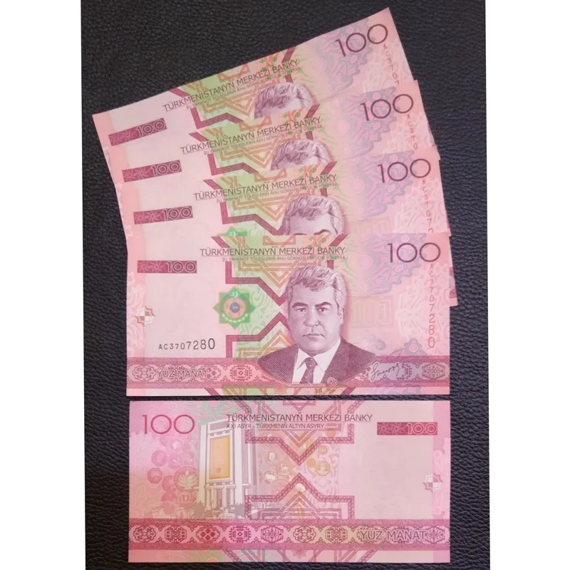 اسکناس 100 منات ترکمنستان