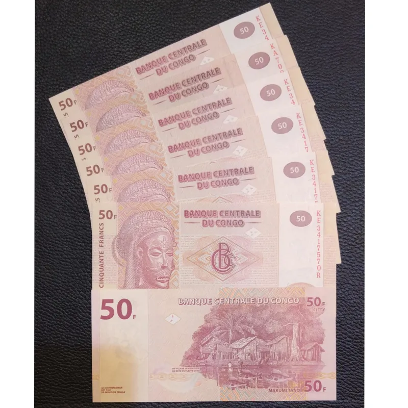 اسکناس 50 فرانک کنگو