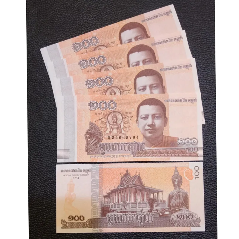 اسکناس 100 ریل کامبوج