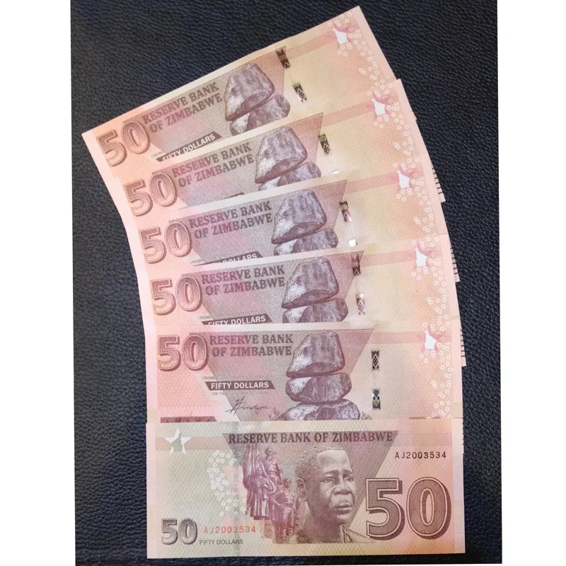 اسکناس 50 زیمباوه