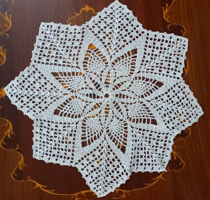 رومیزی قدیمی ابریشمی