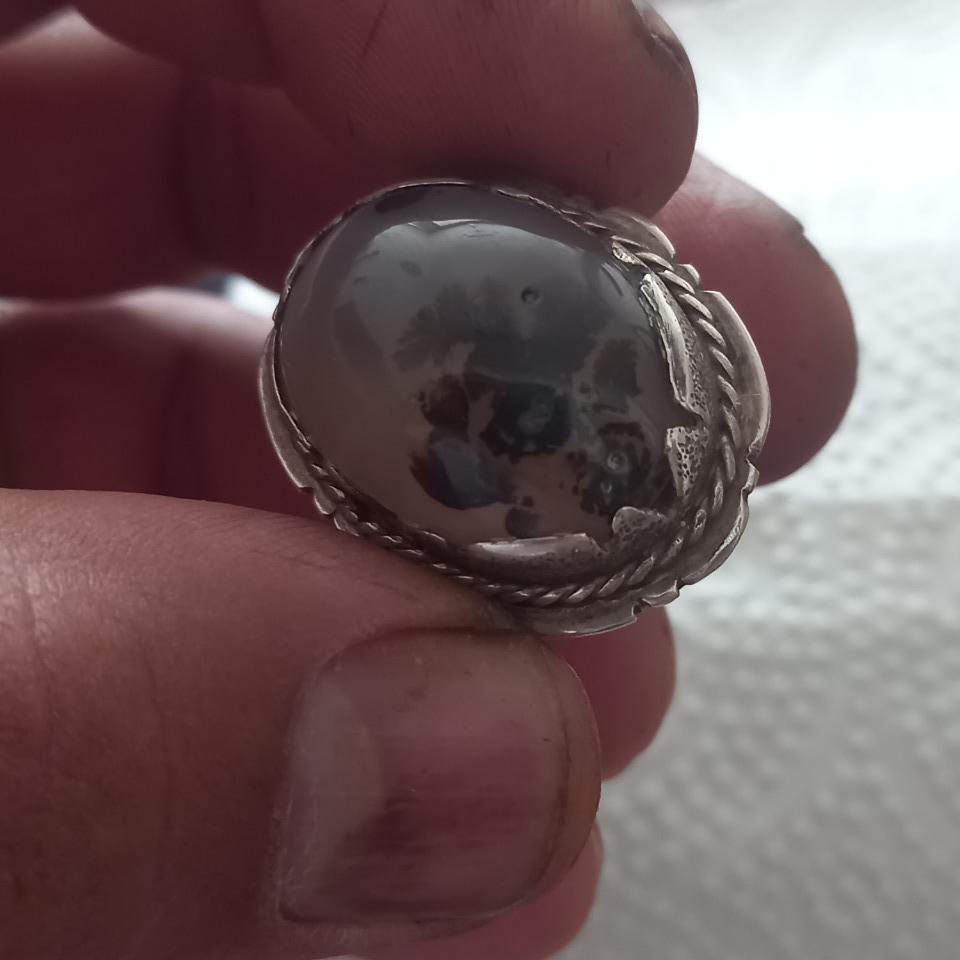 انگشتر شجر طبیعی خاص رکاب کهنه