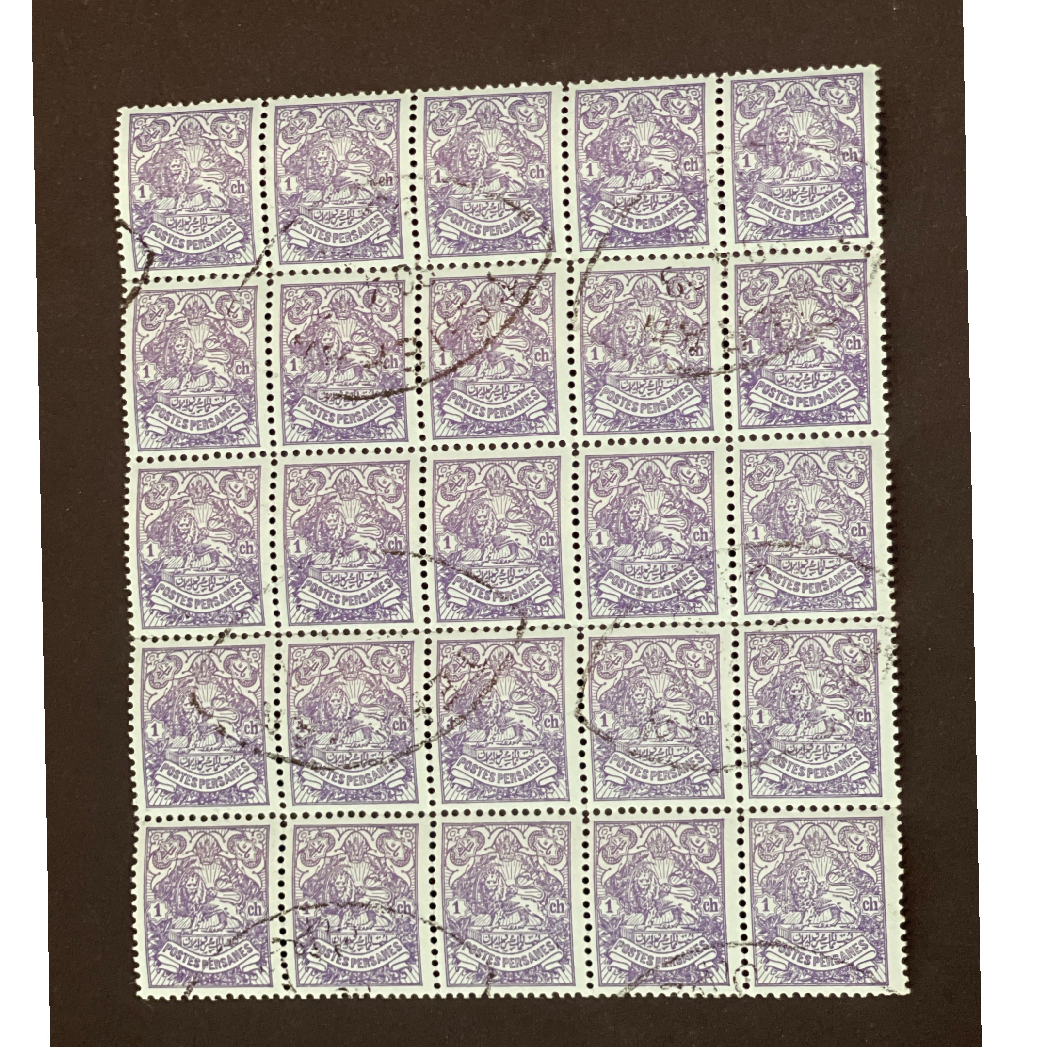 بلوک 25 تایی یک شاهی محمدعلی شاه CTO(200)