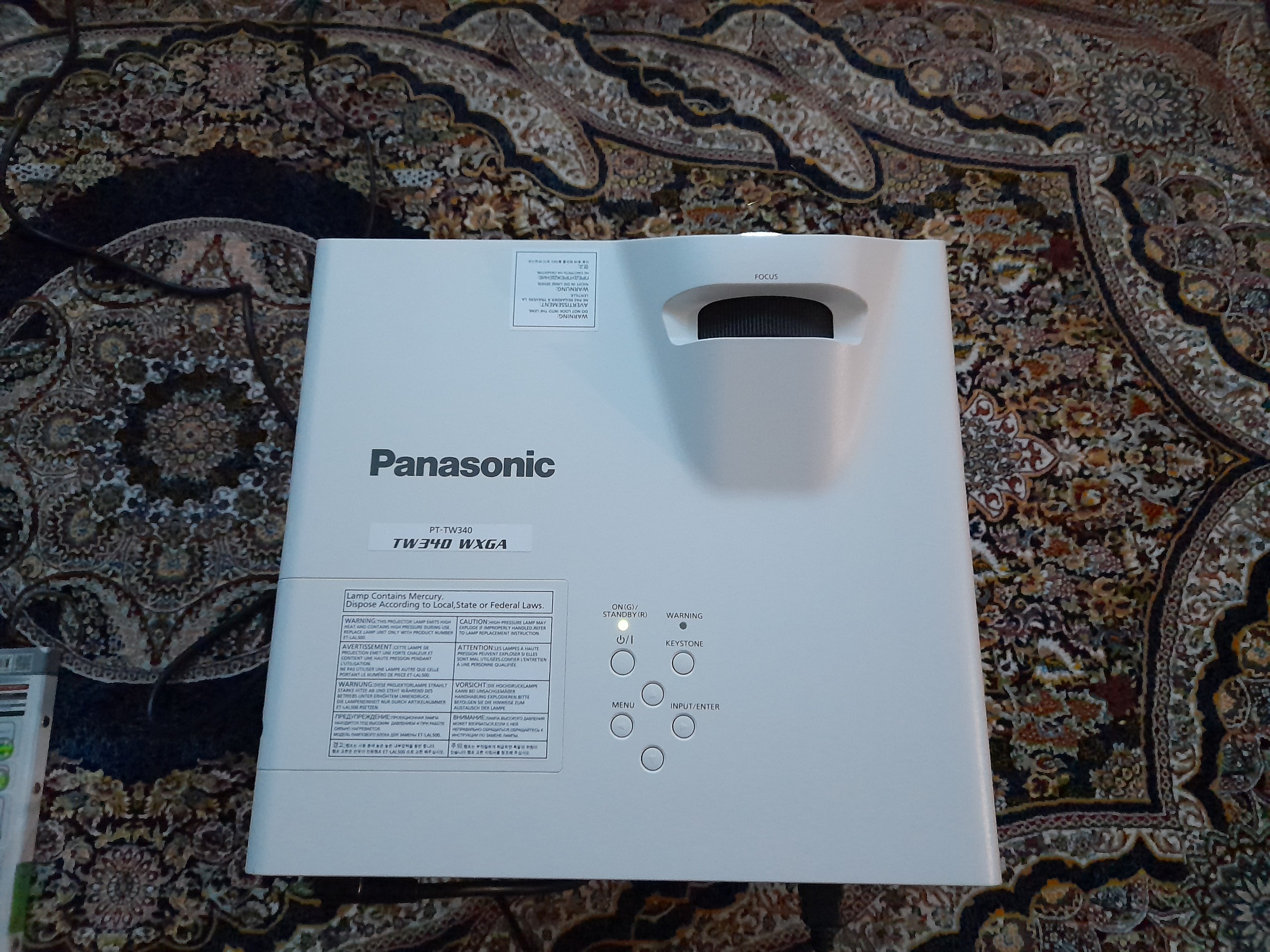 ویدیو پروژکتور پاناسونیک اصل TW340_WXGA