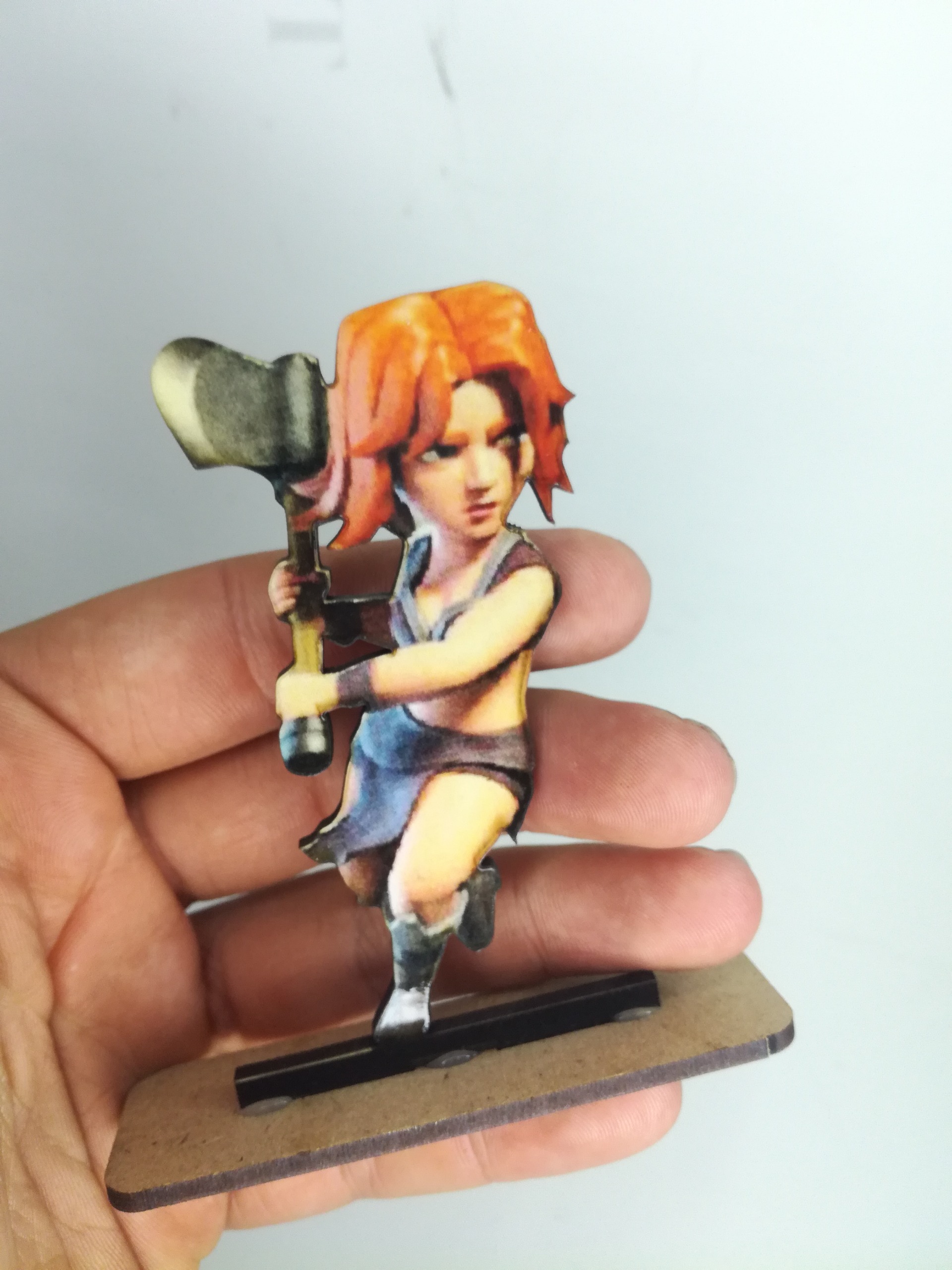 ماکت فیگور چوبی والکری clash