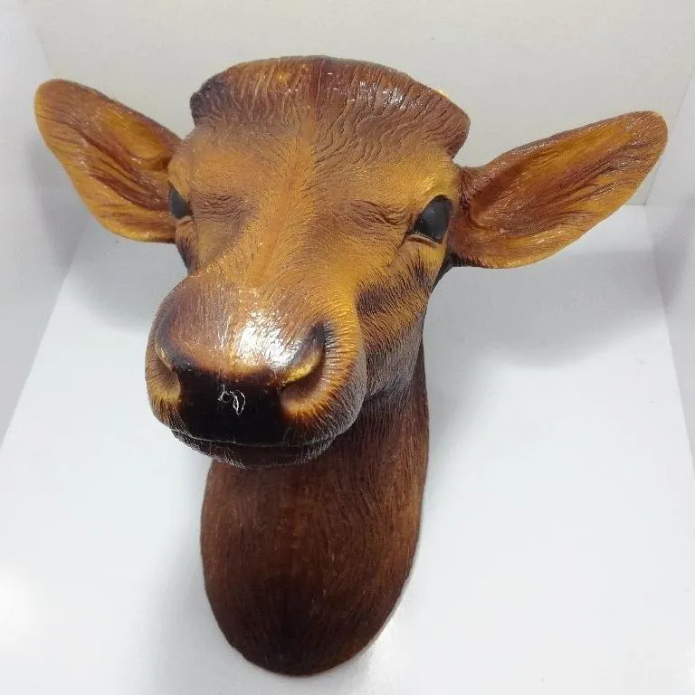 دیکورگوزن خارجی بسیار قدیمی و کمیاب آنتیک