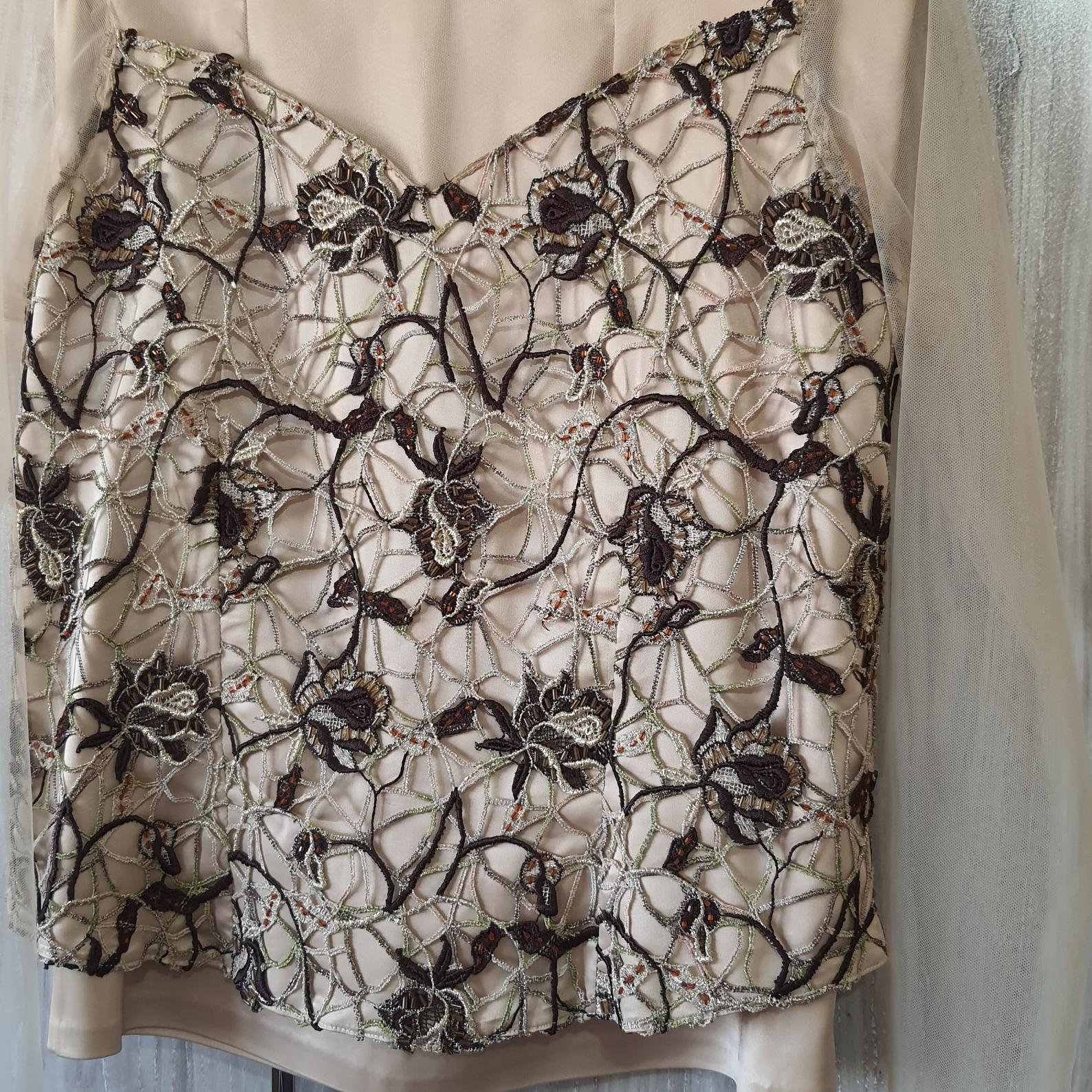 لباس مجلسی گیپور کار شده