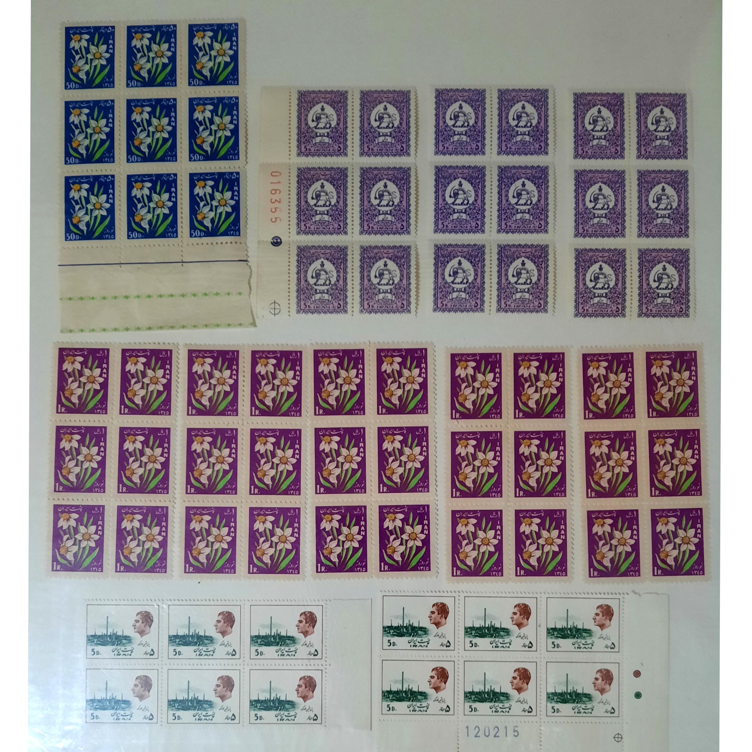 مجموعه تمبرهای پهلوی