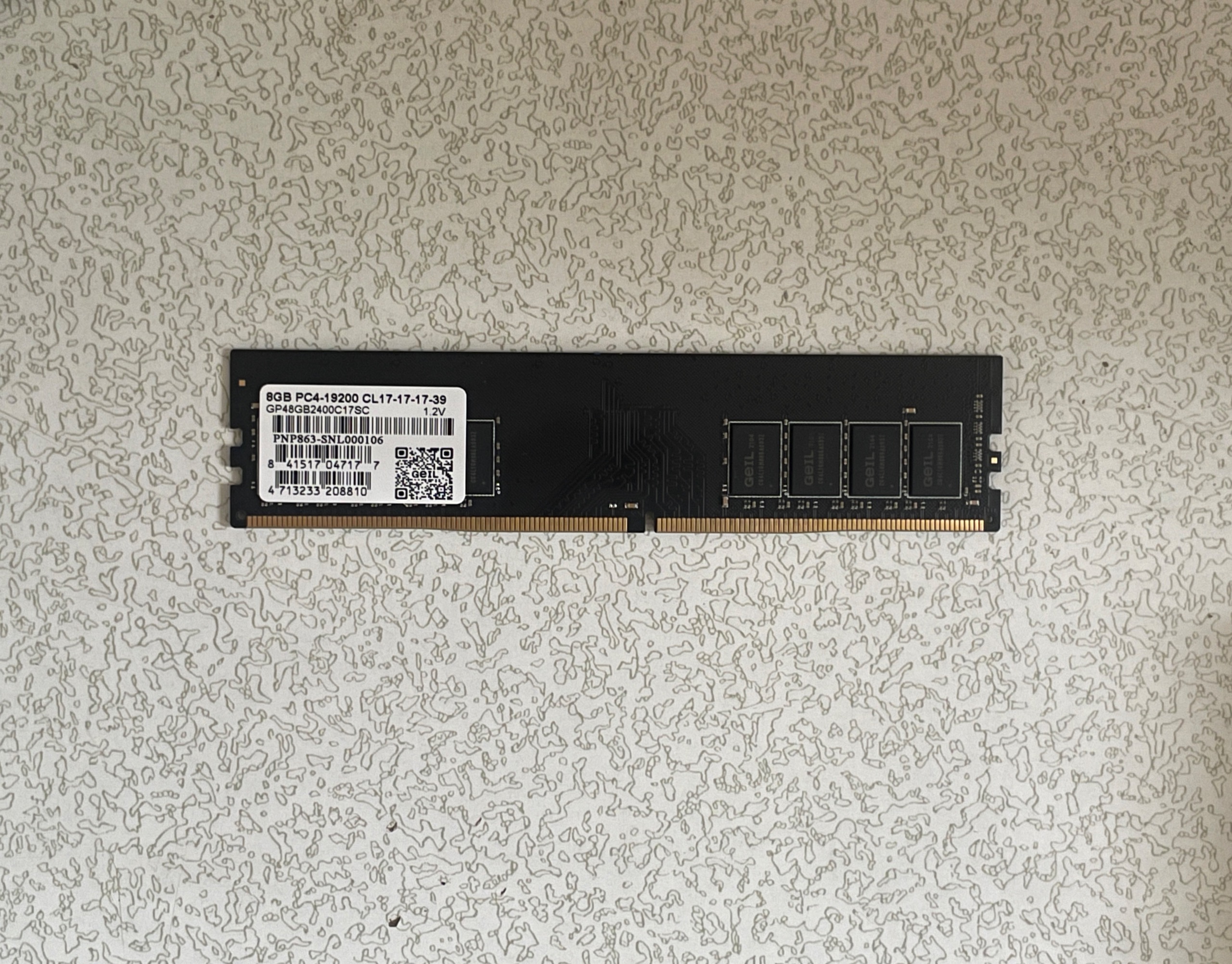 رم گیل مدل Pristine 8GB 2400MHz DDR4 Single