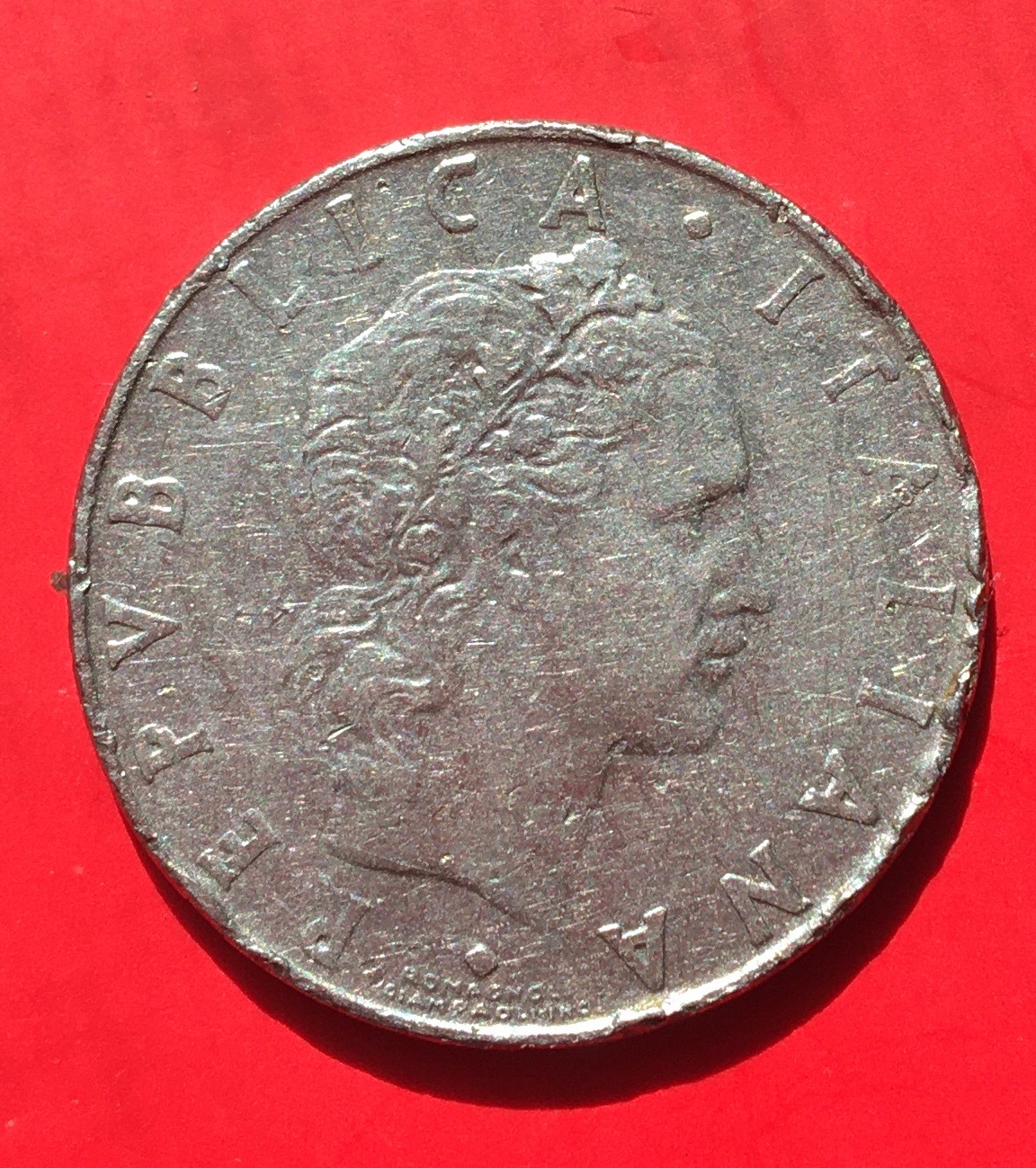 سکه 50 لیر ایتالیا 1962 بسیار کمیاب و ارزشمند