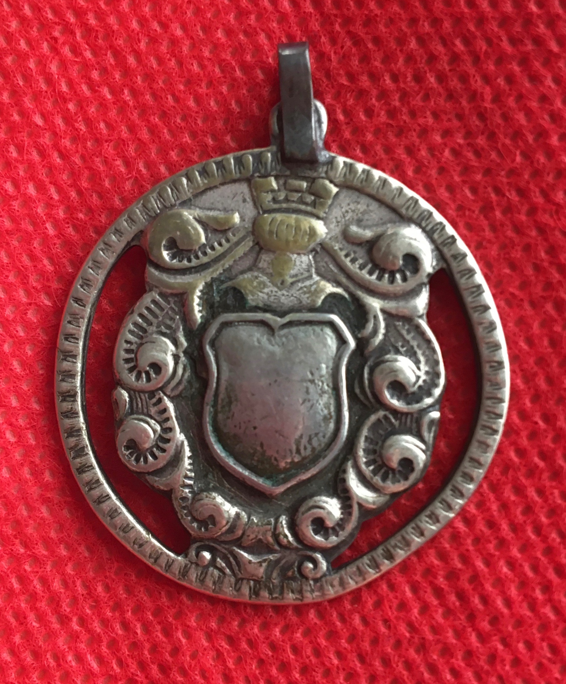 مدال اروپایی دهه 1920 برنجی(نایاب و خاص)