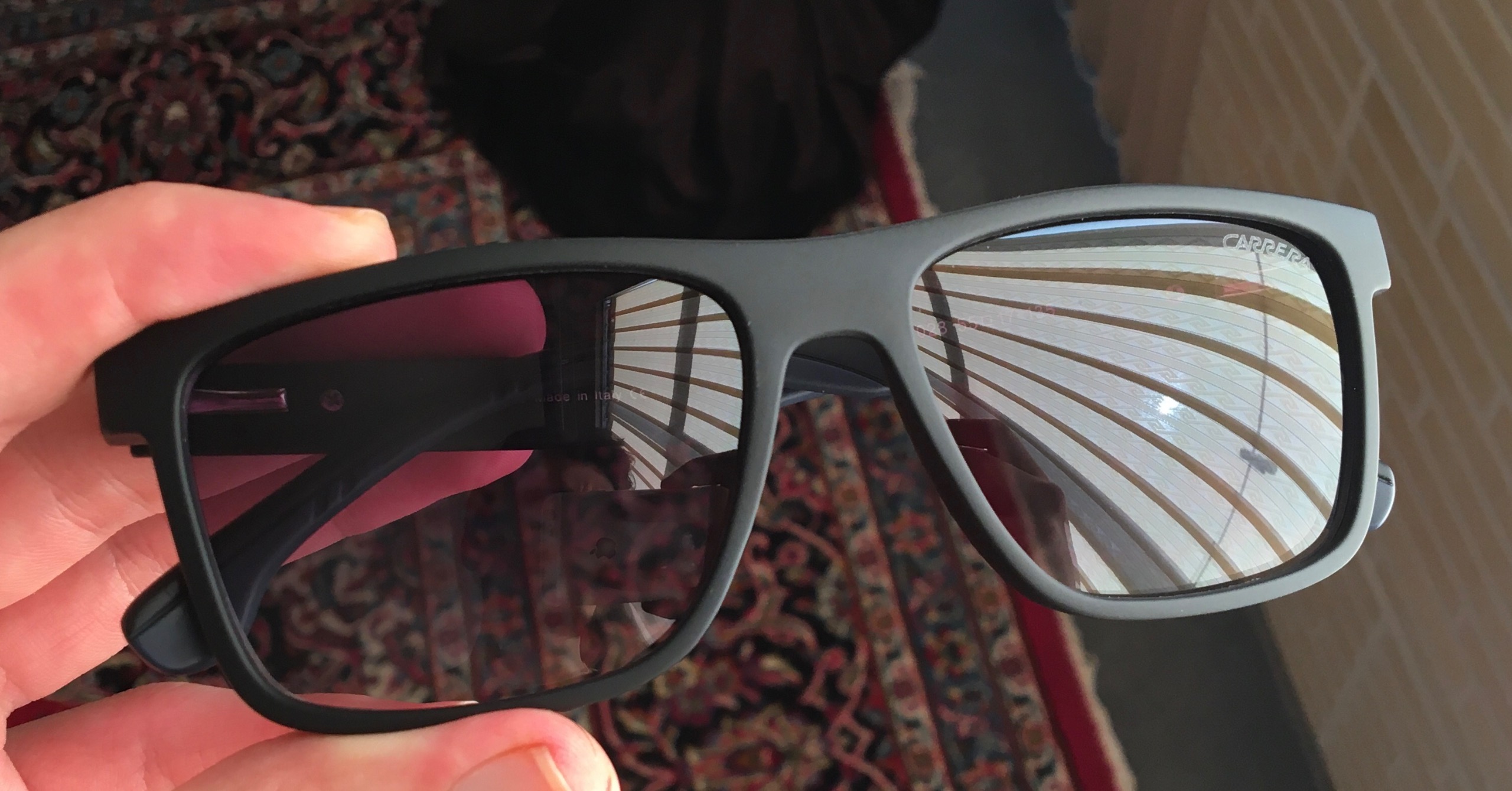 عینک آفتابی مردانه CARRERA(شیشه سنگ)