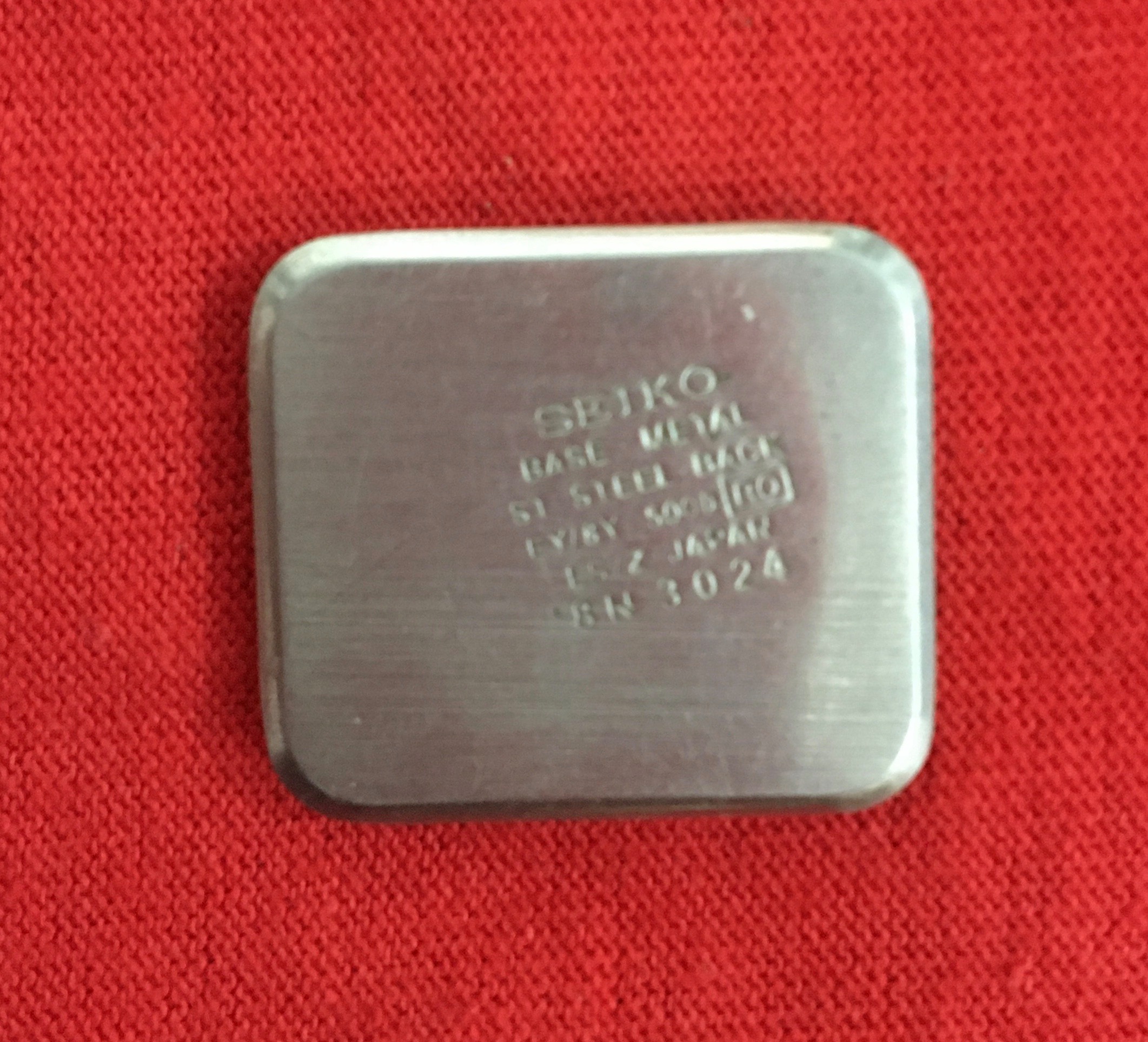 صفحه پشت ساعت سیکو اورجینال