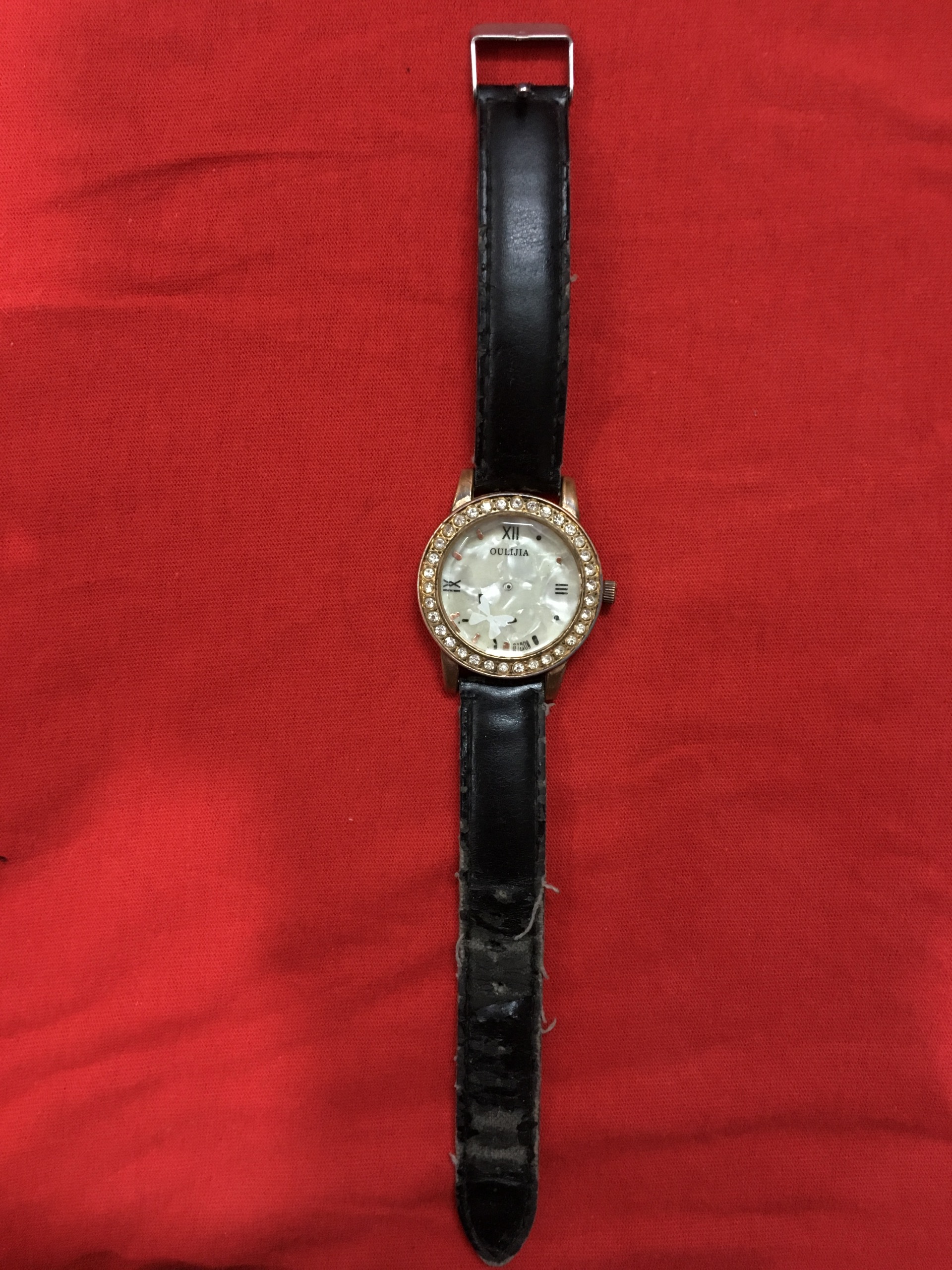 مثتور و بند ساعت بدون عقربه