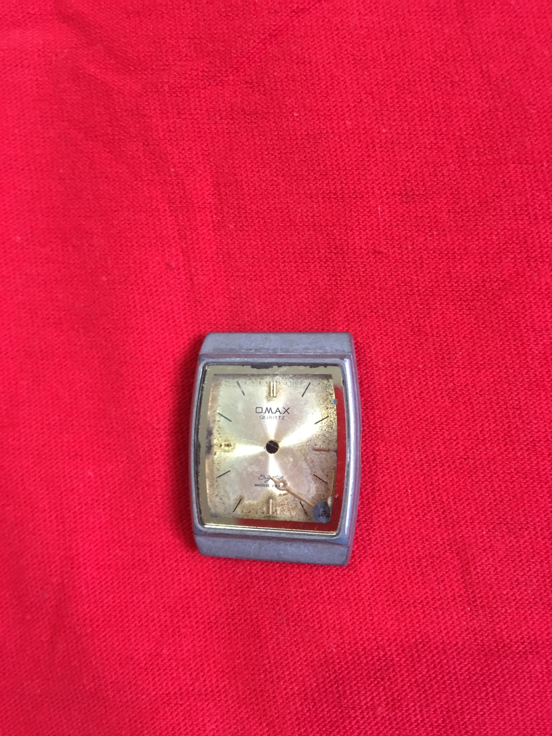 قاب پشت و رو ساعت بدون شیشه اوماکس