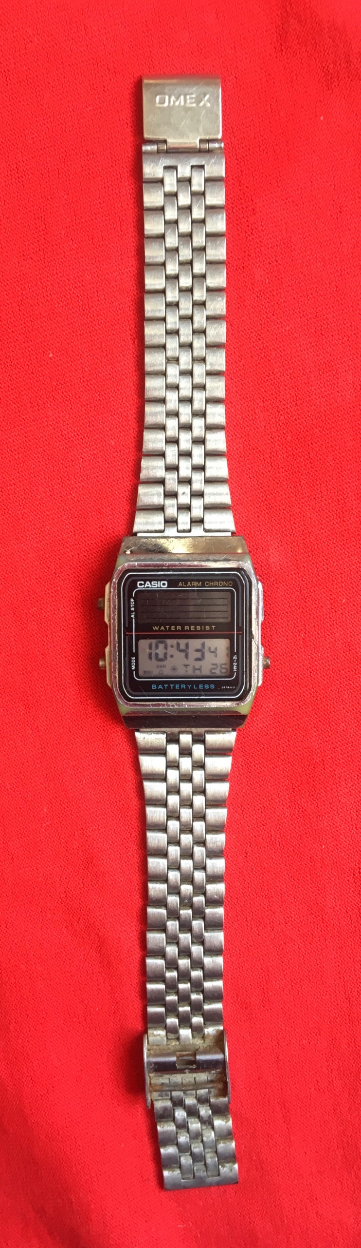  ساعت نوری دیجیتال مچی کاسیو اورجینال قدیمی