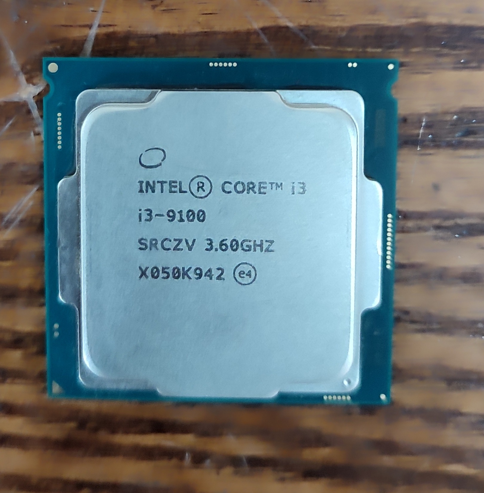 Cpu i3 9100