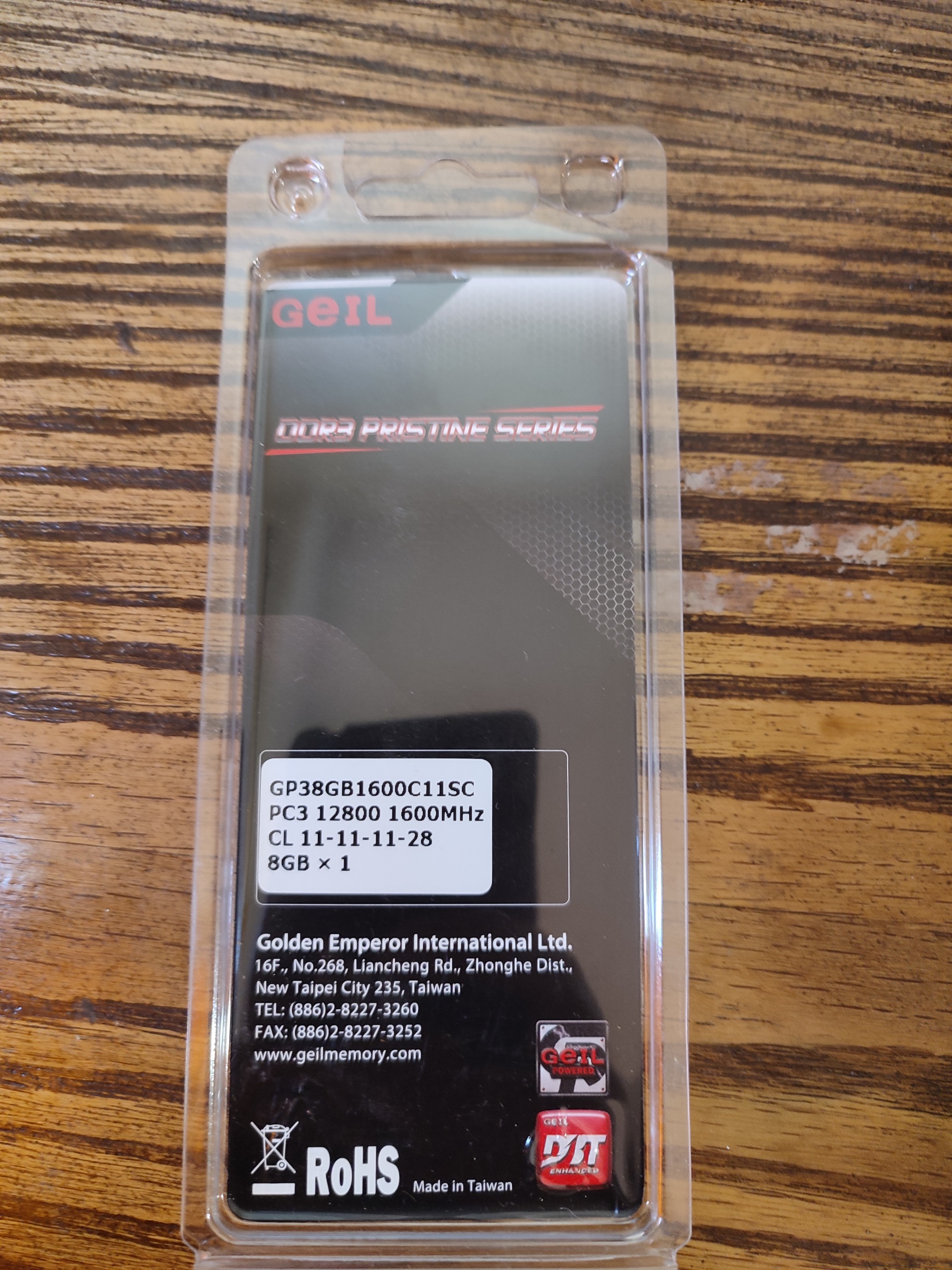 رم geil ddr3 8g