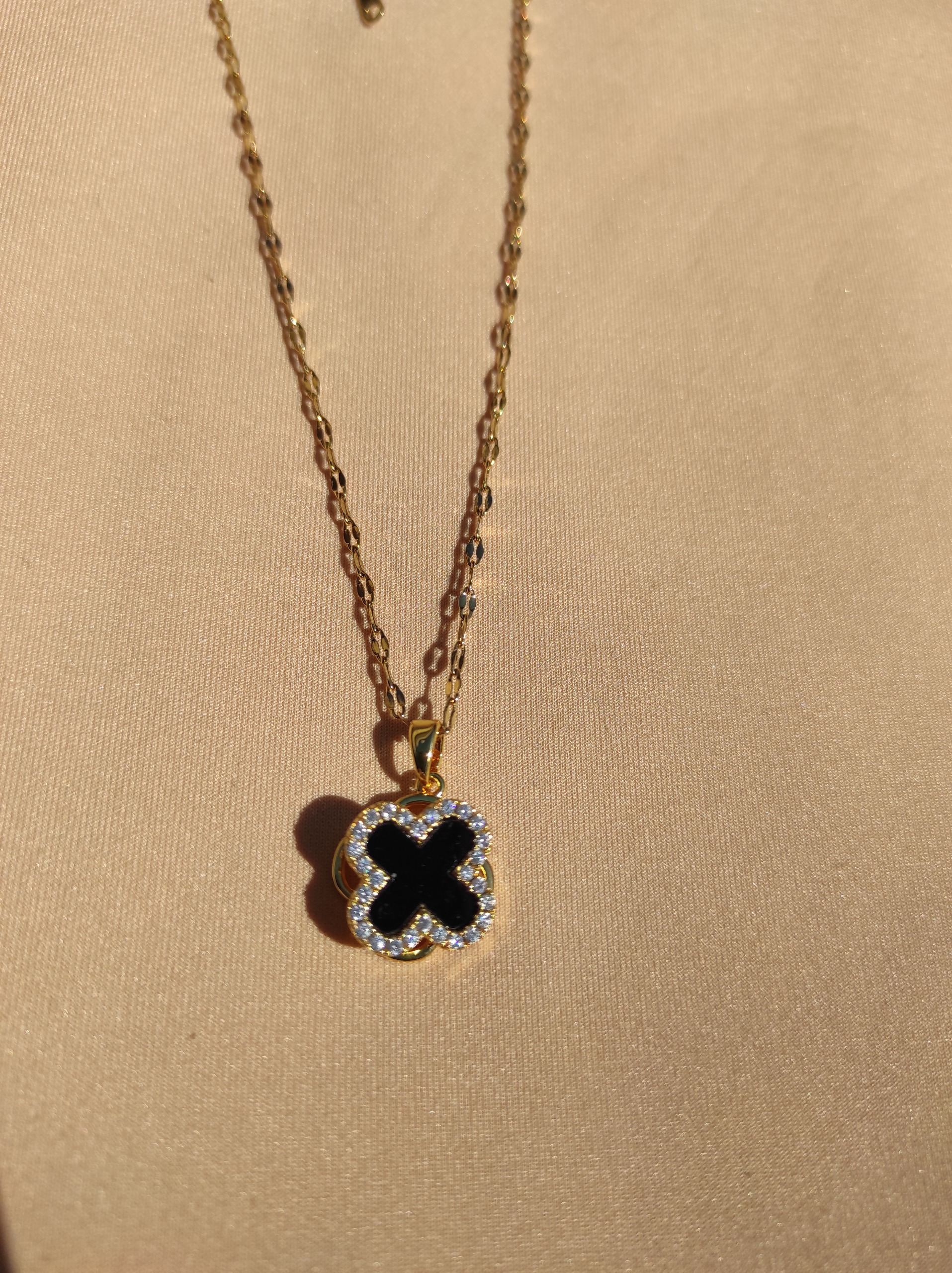 گردنبند زنانه ونکلیف اسپینری برند استنلس استیل