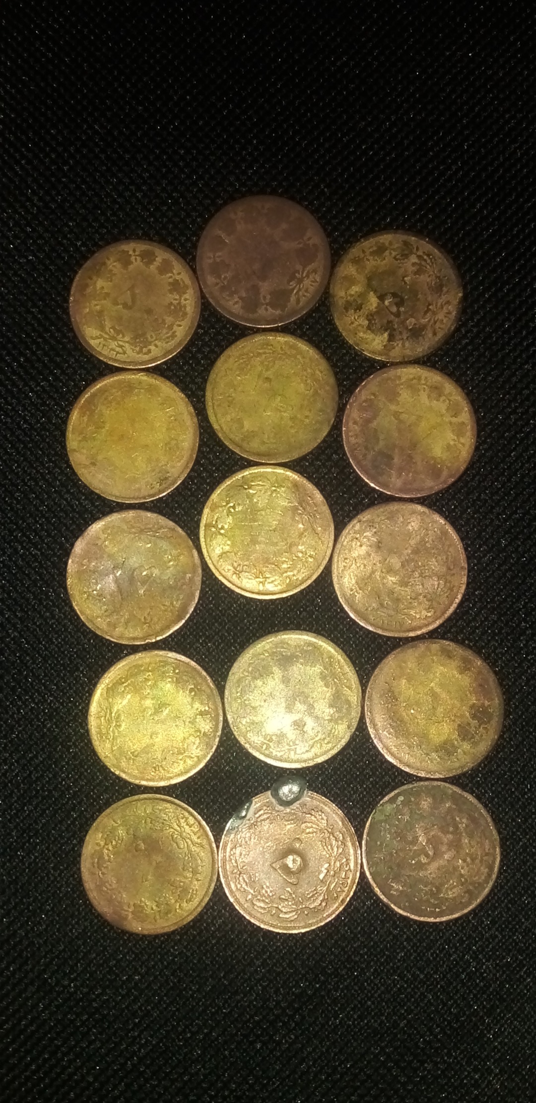 50 دیناری ایران (15 عدد)