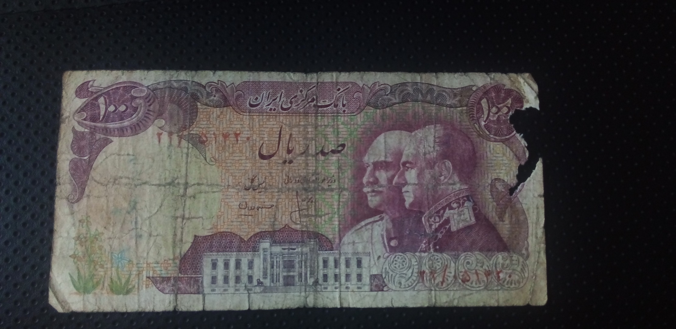 صد ریالی پدروپسر