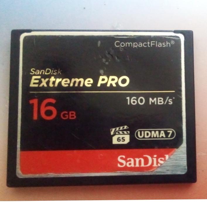 CF SanDisk 16GB _ PRO 160MB