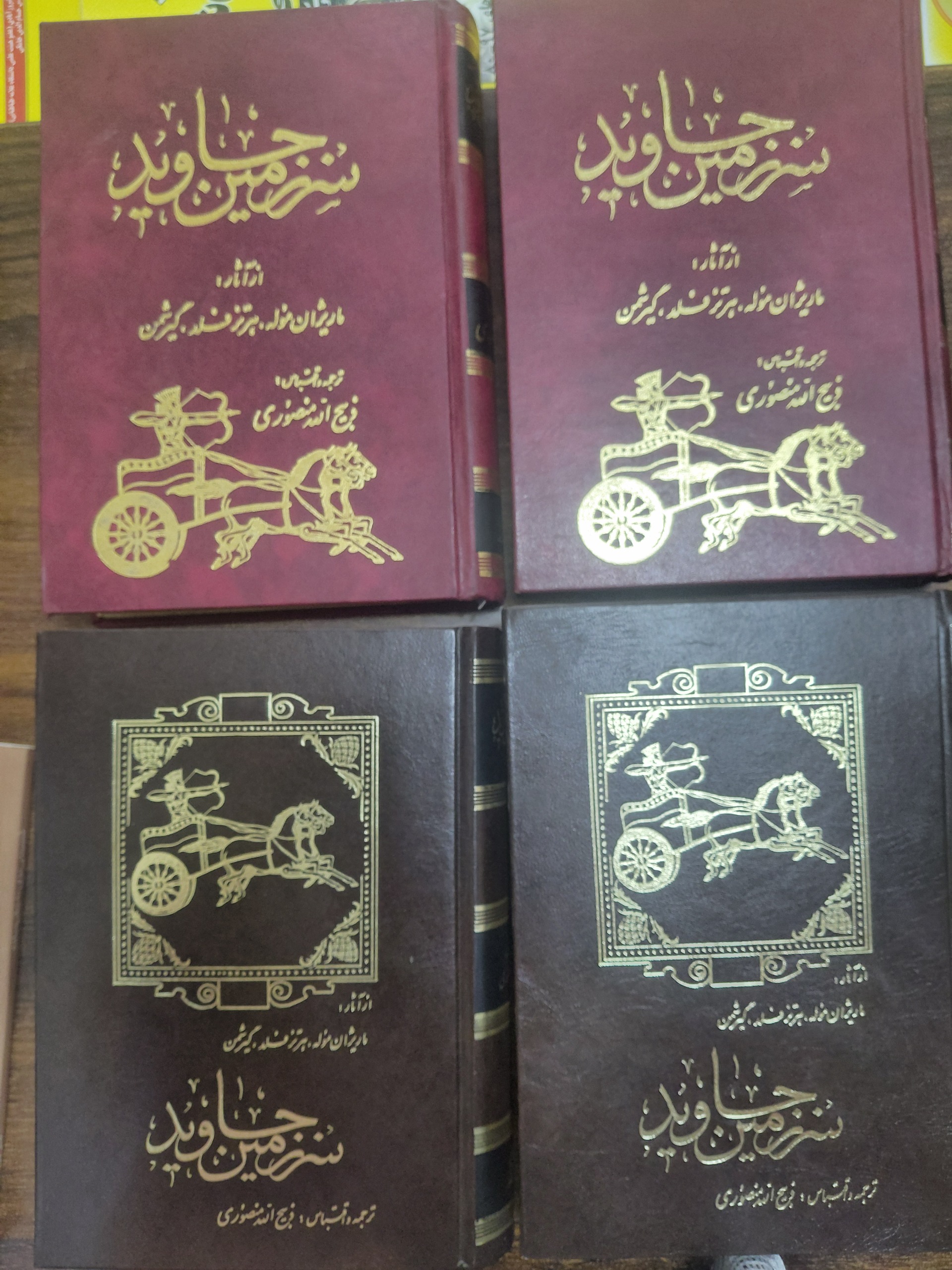 سرزمین جاوید 4 جلدی