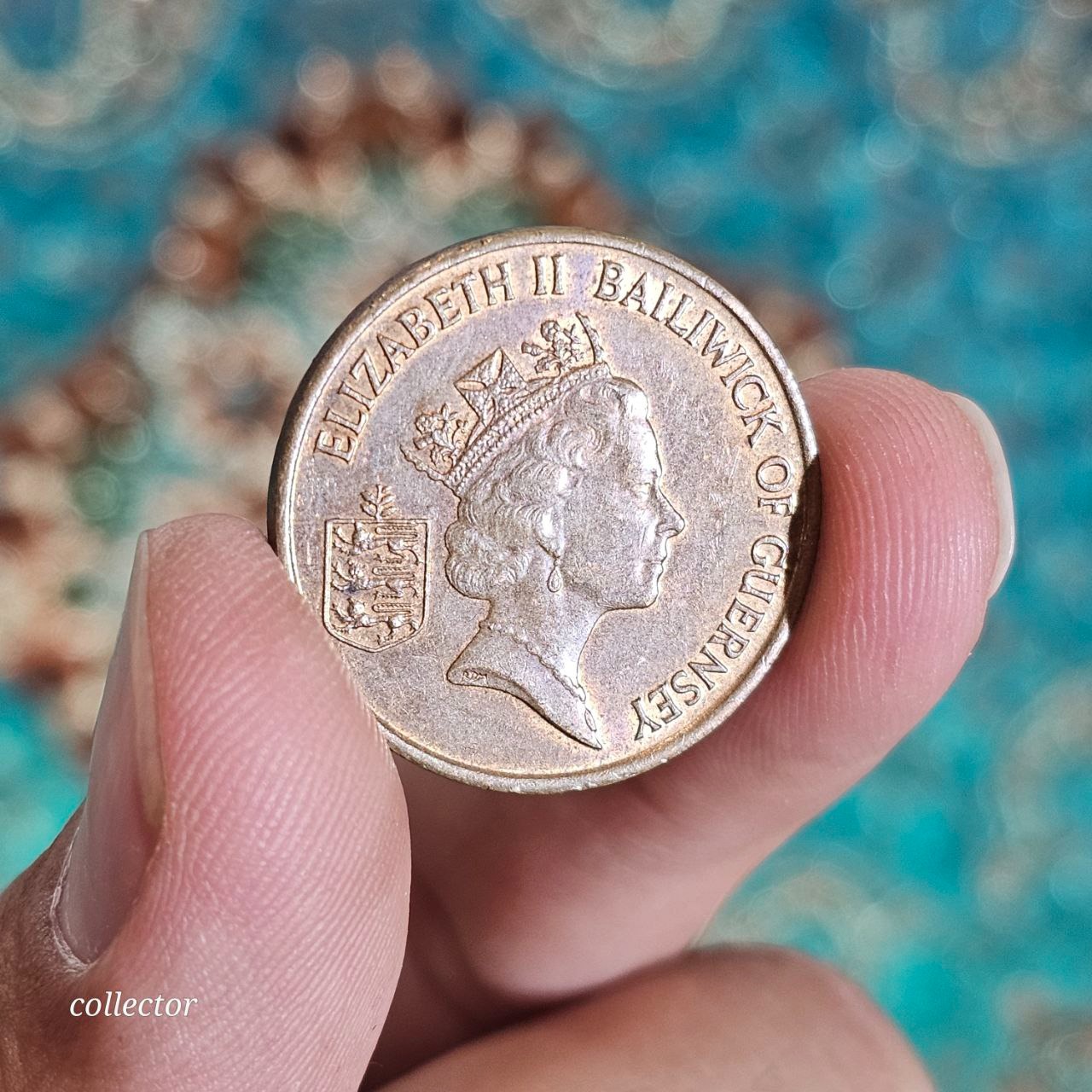 سکه 2 پنس 1989 گرنزی