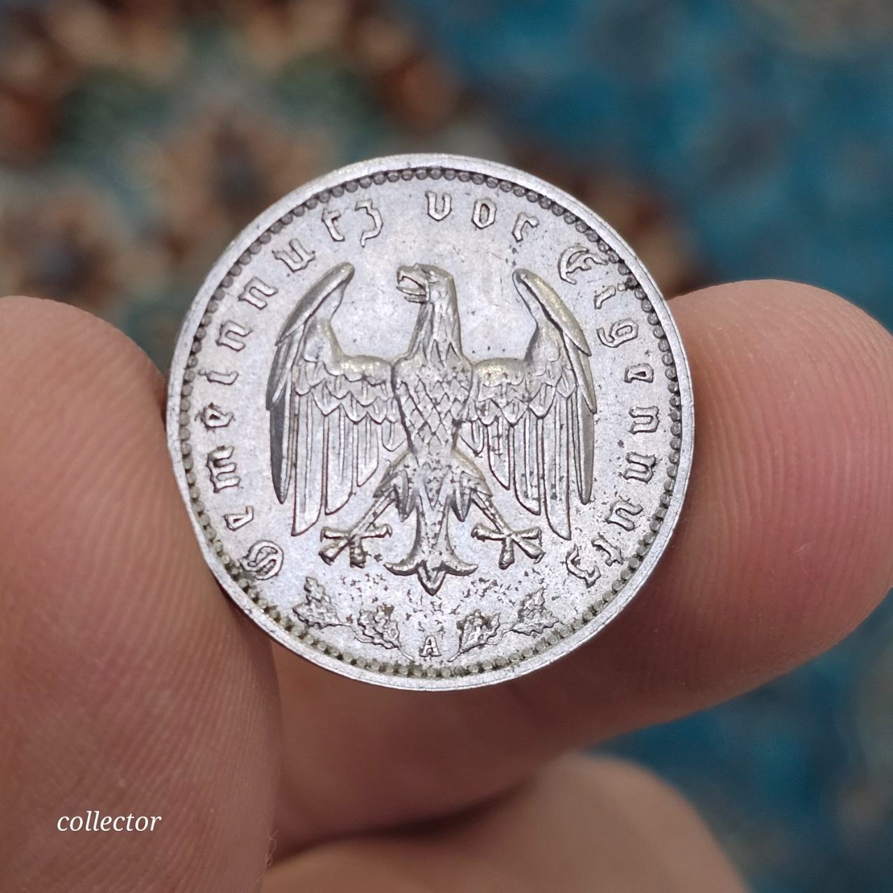 سکه 1 رایشمارک 1935 آلمان نازی