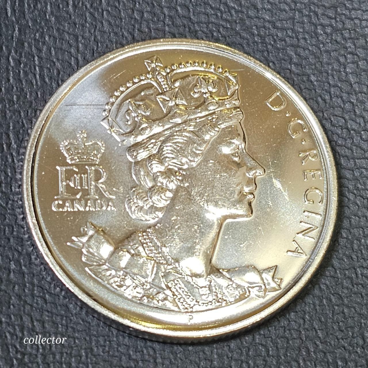 سکه 50 سنت 2002 کانادا الیزابت دوم