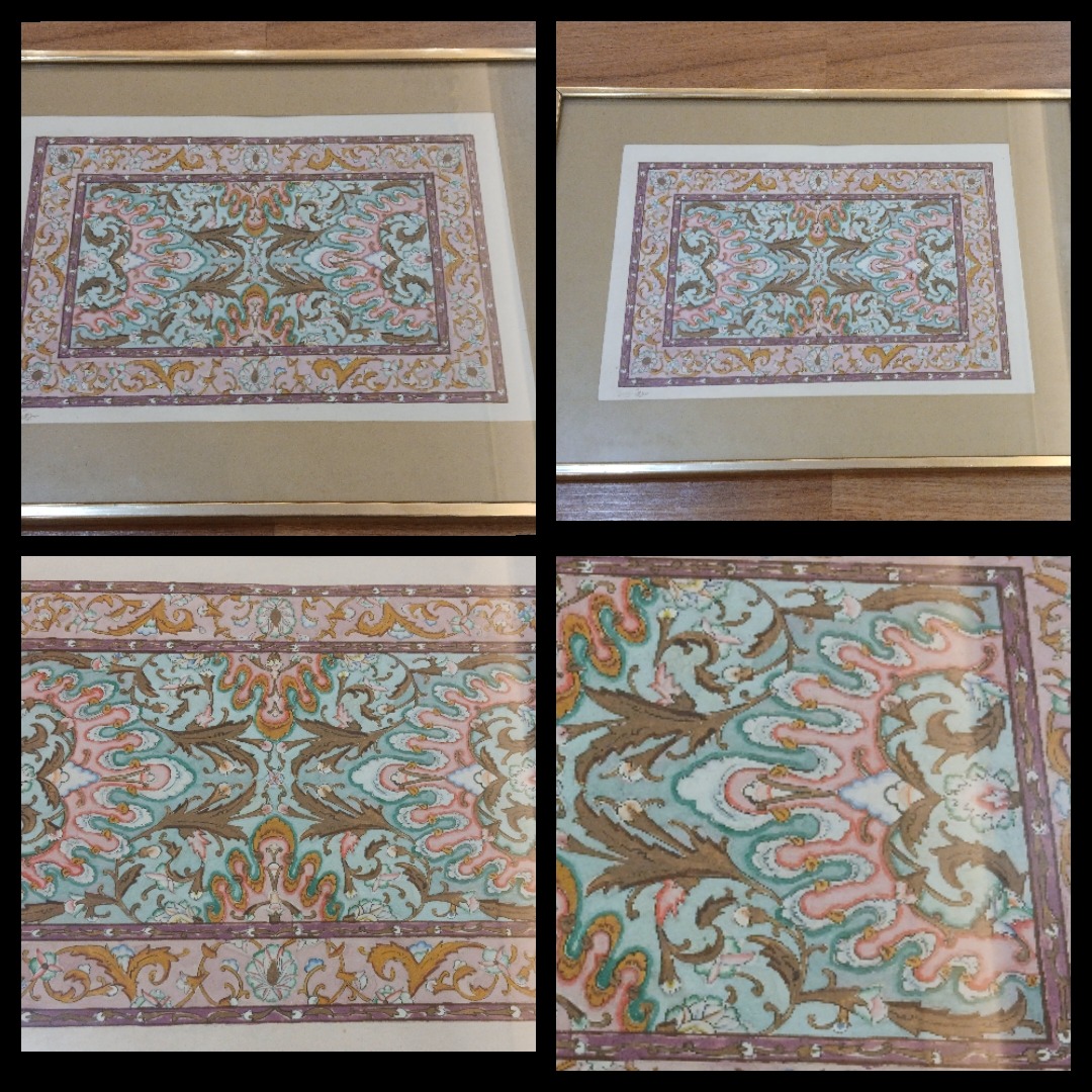 تابلو نقاشی تذهیب کار دست