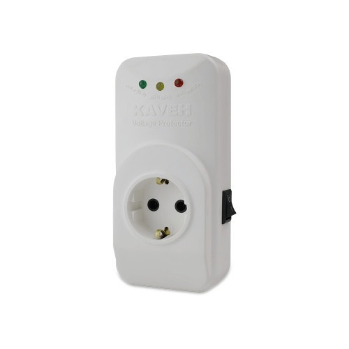 محافظ برق ماشین ظرفشویی ارت دار کاوه مدل دیواری