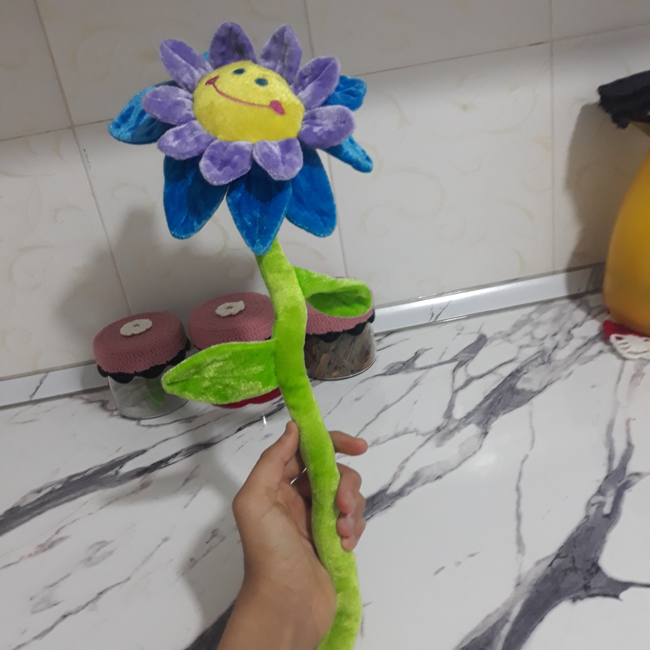 عروسک گل خندان انعطاف پذیر