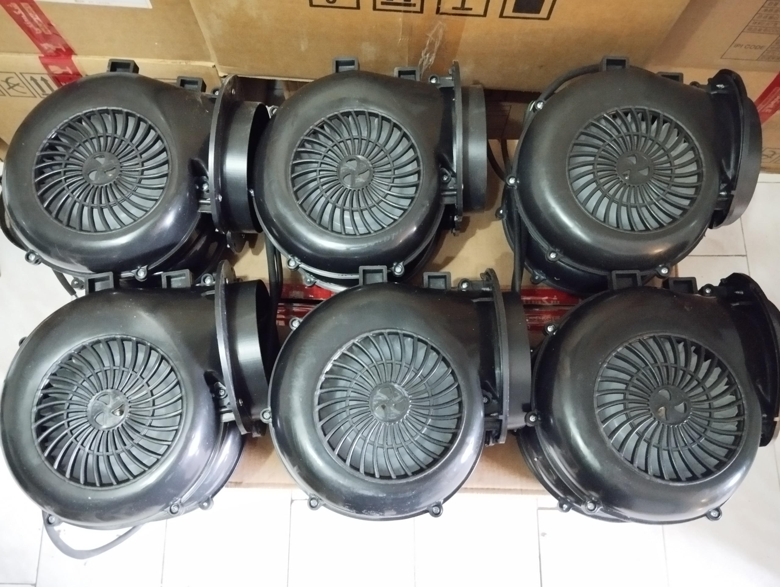 فن حلزونی 2300دور بوشی کارتن 6عددی